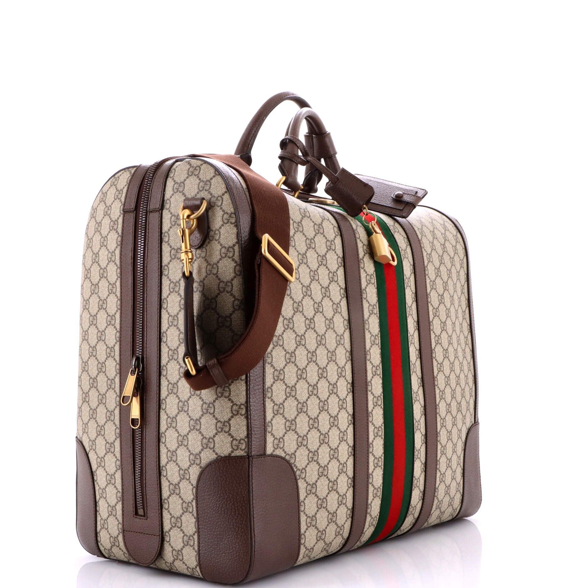 Gucci Savoy Web Convertible Duffle Bag Size ONE SIZE - 3 Thumbnail