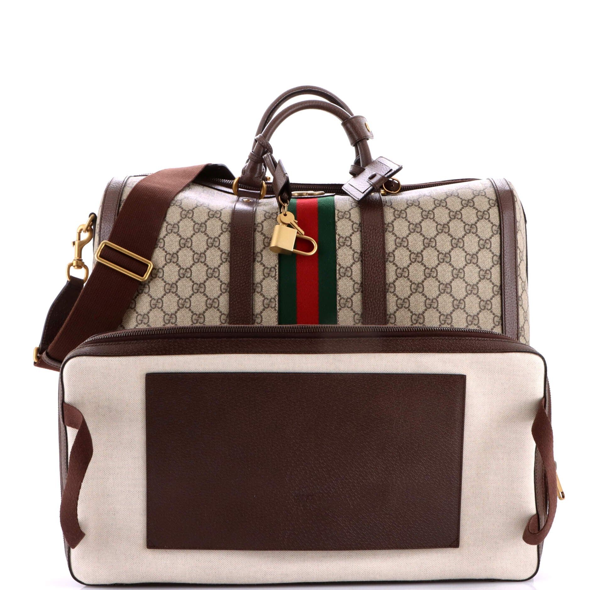 Gucci Savoy Web Convertible Duffle Bag Size ONE SIZE - 2 Thumbnail