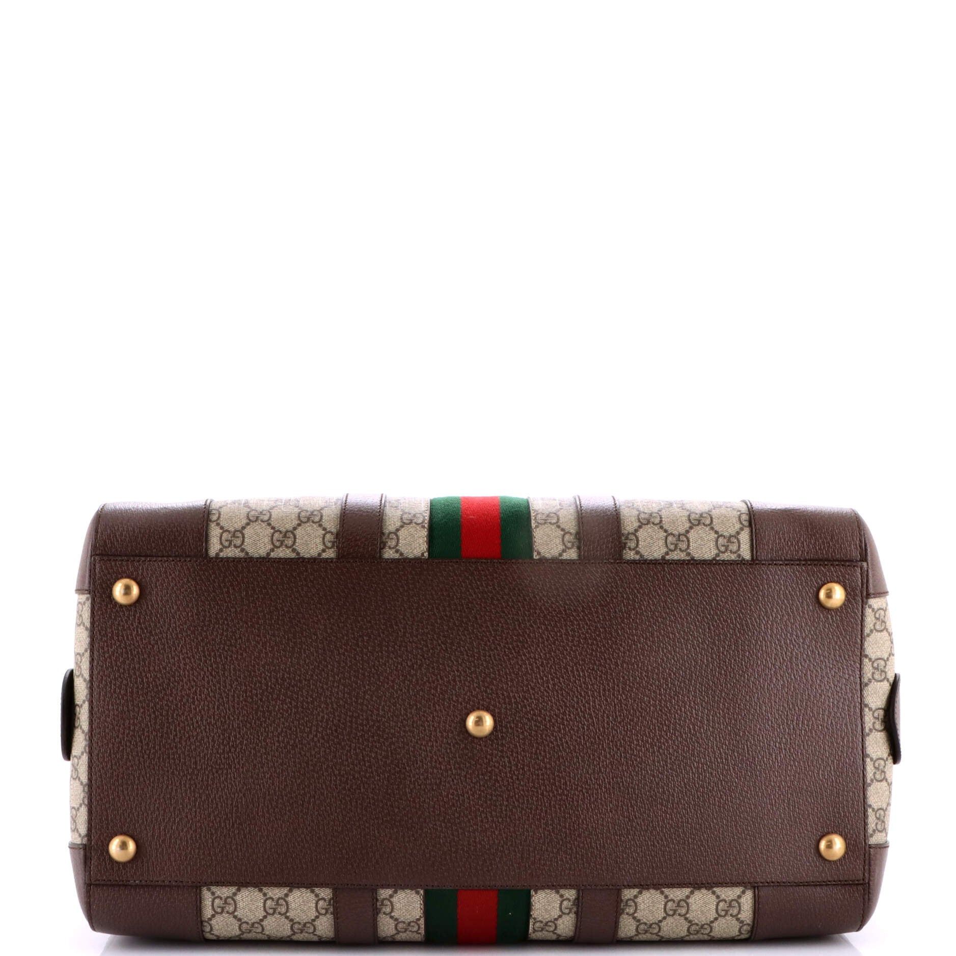 Gucci Savoy Web Convertible Duffle Bag Size ONE SIZE - 5 Thumbnail