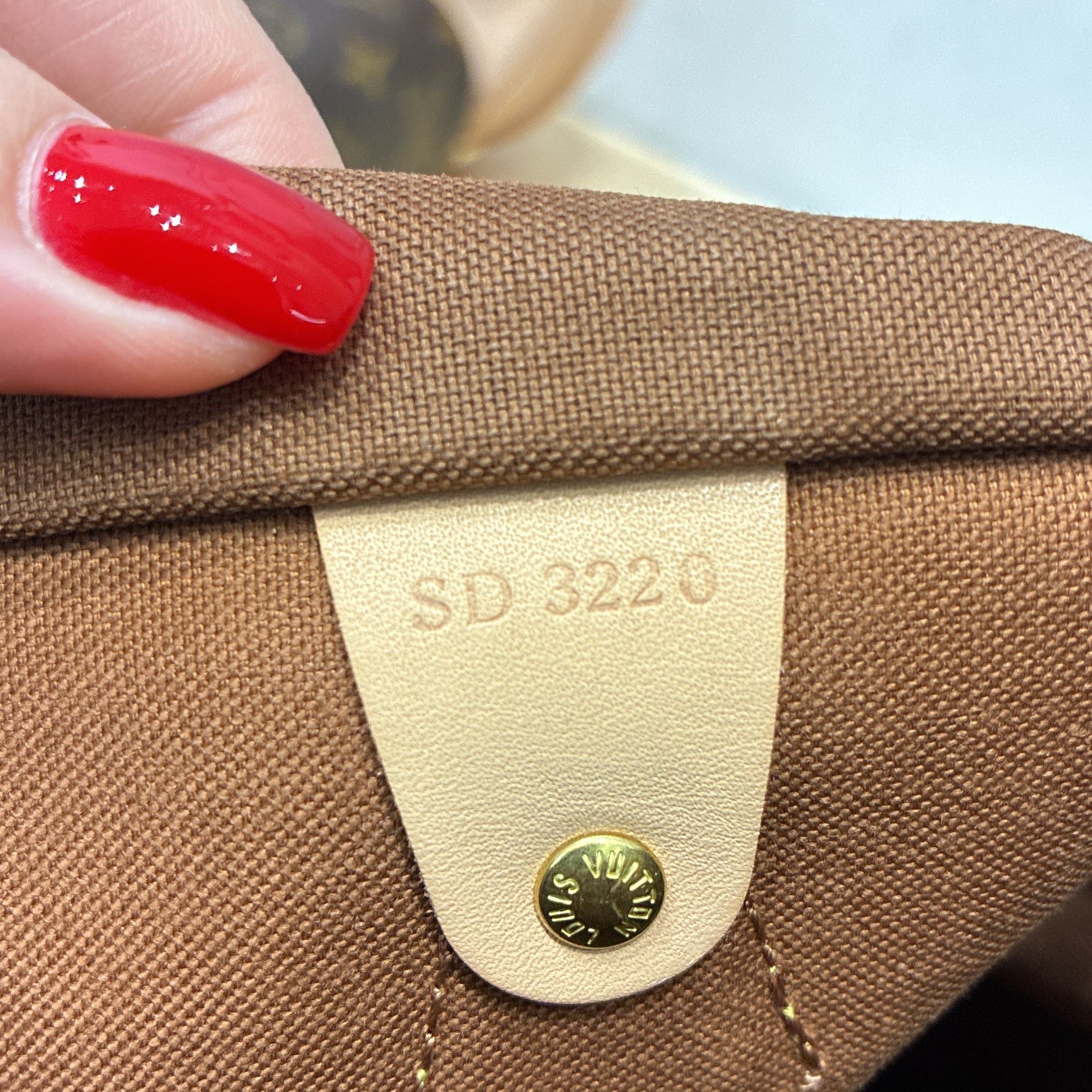 Louis Vuitton Speedy Handbag Size ONE SIZE - 9 Thumbnail
