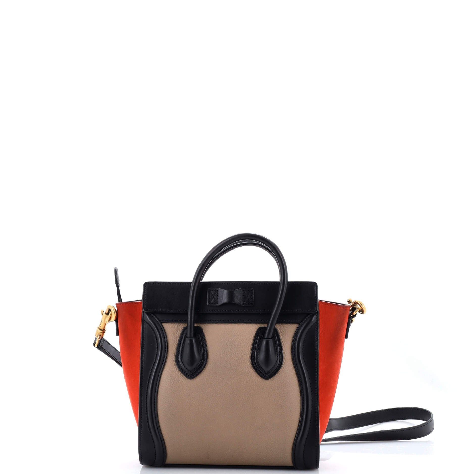 Celine Tricolor Luggage Bag Size ONE SIZE - 3 Thumbnail