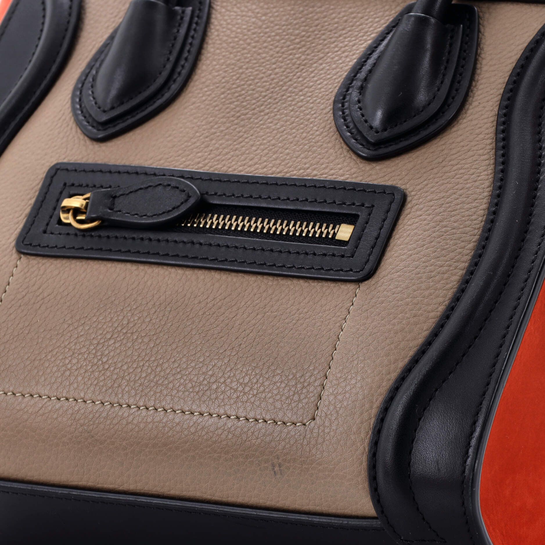 Celine Tricolor Luggage Bag Size ONE SIZE - 6 Thumbnail