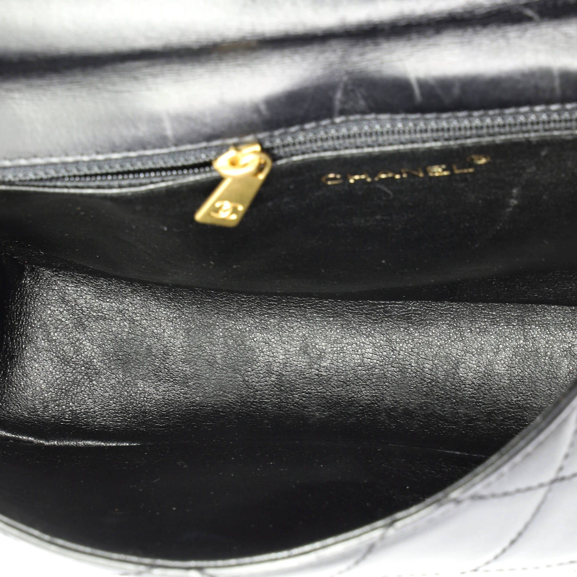 Chanel Vintage Resin Chain CC Flap Bag Size ONE SIZE - 6 Thumbnail