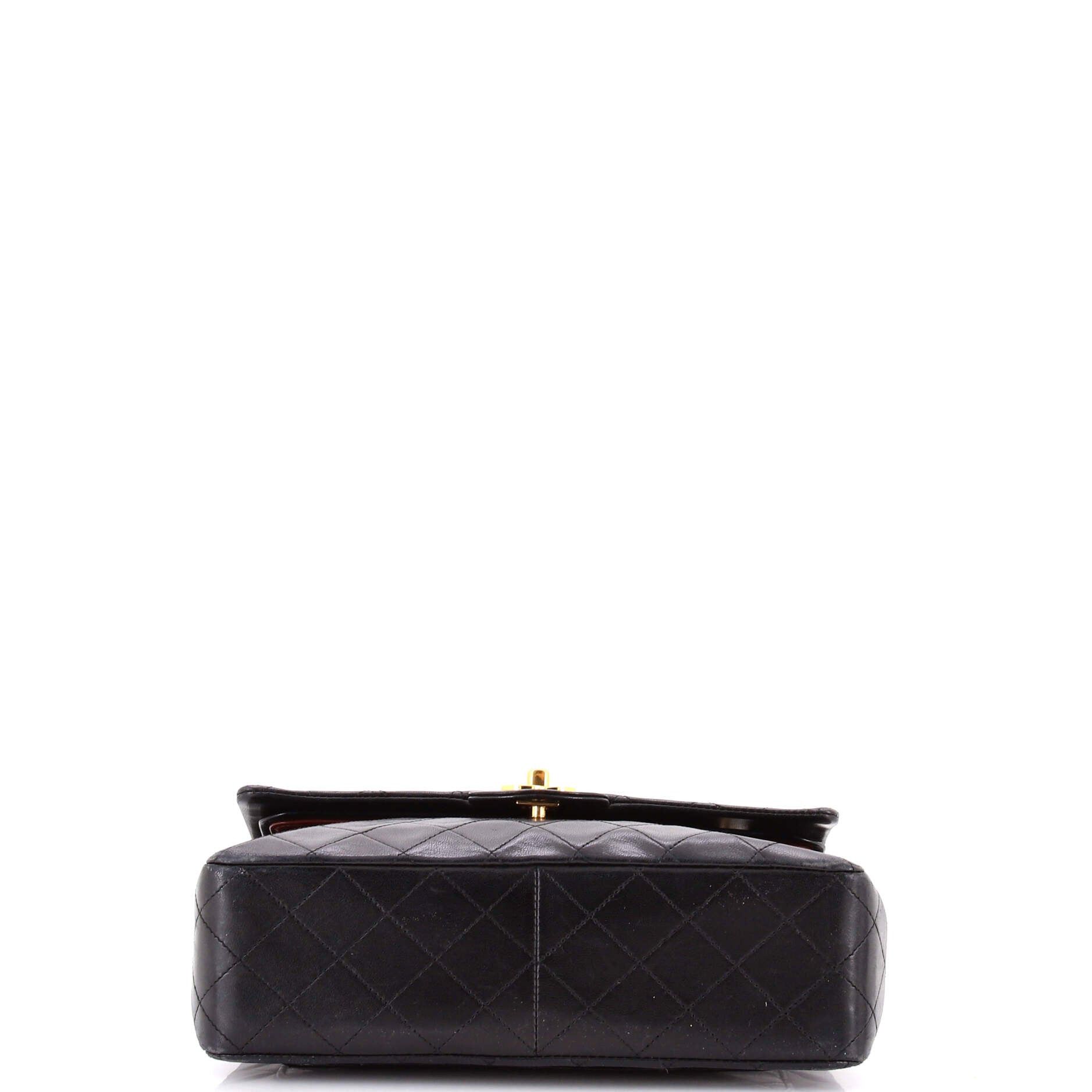 Chanel Vintage Square Classic Double Flap Bag Size ONE SIZE - 4 Thumbnail