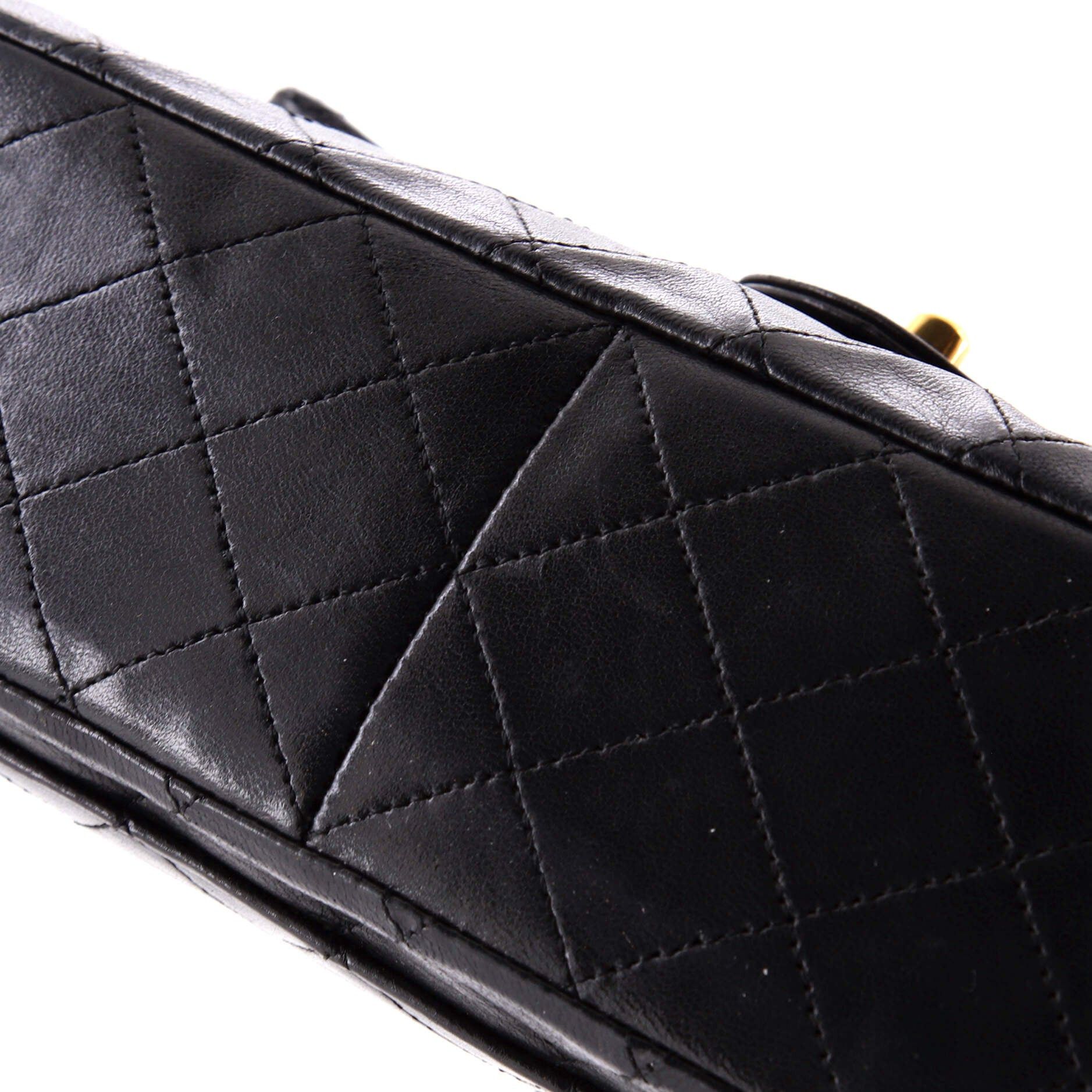 Chanel Vintage Square Classic Double Flap Bag Size ONE SIZE - 7 Thumbnail
