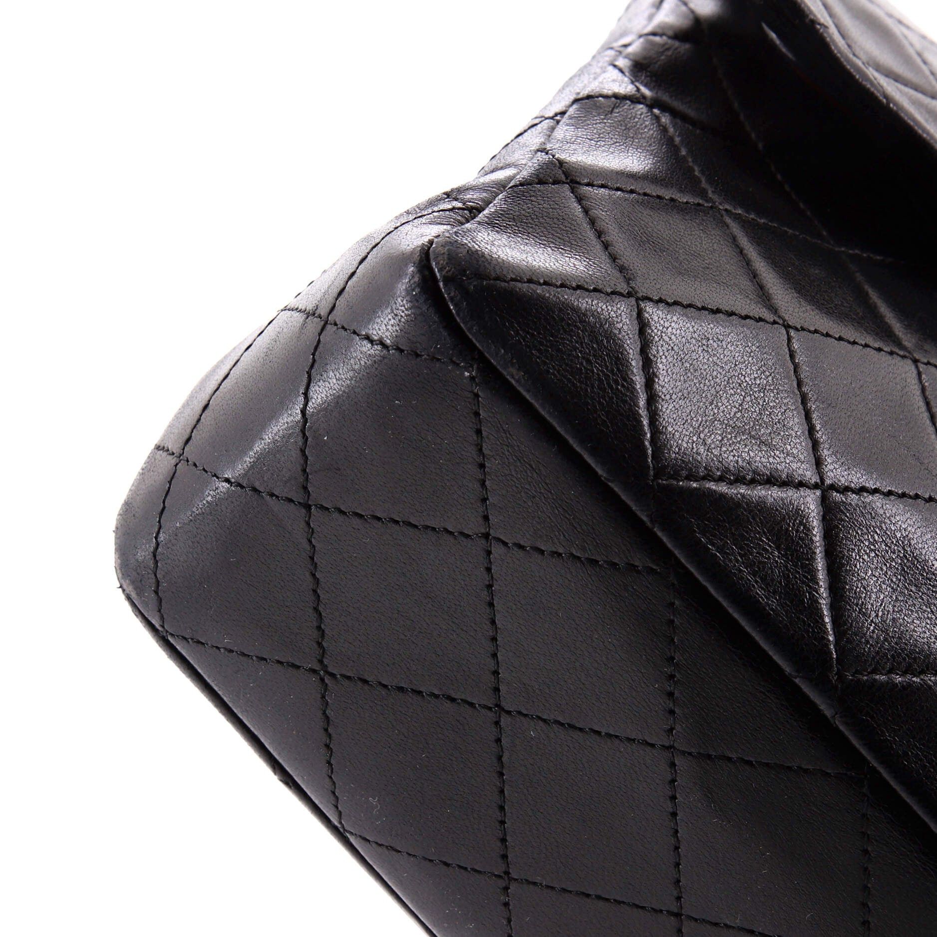 Chanel Vintage Square Classic Double Flap Bag Size ONE SIZE - 6 Thumbnail