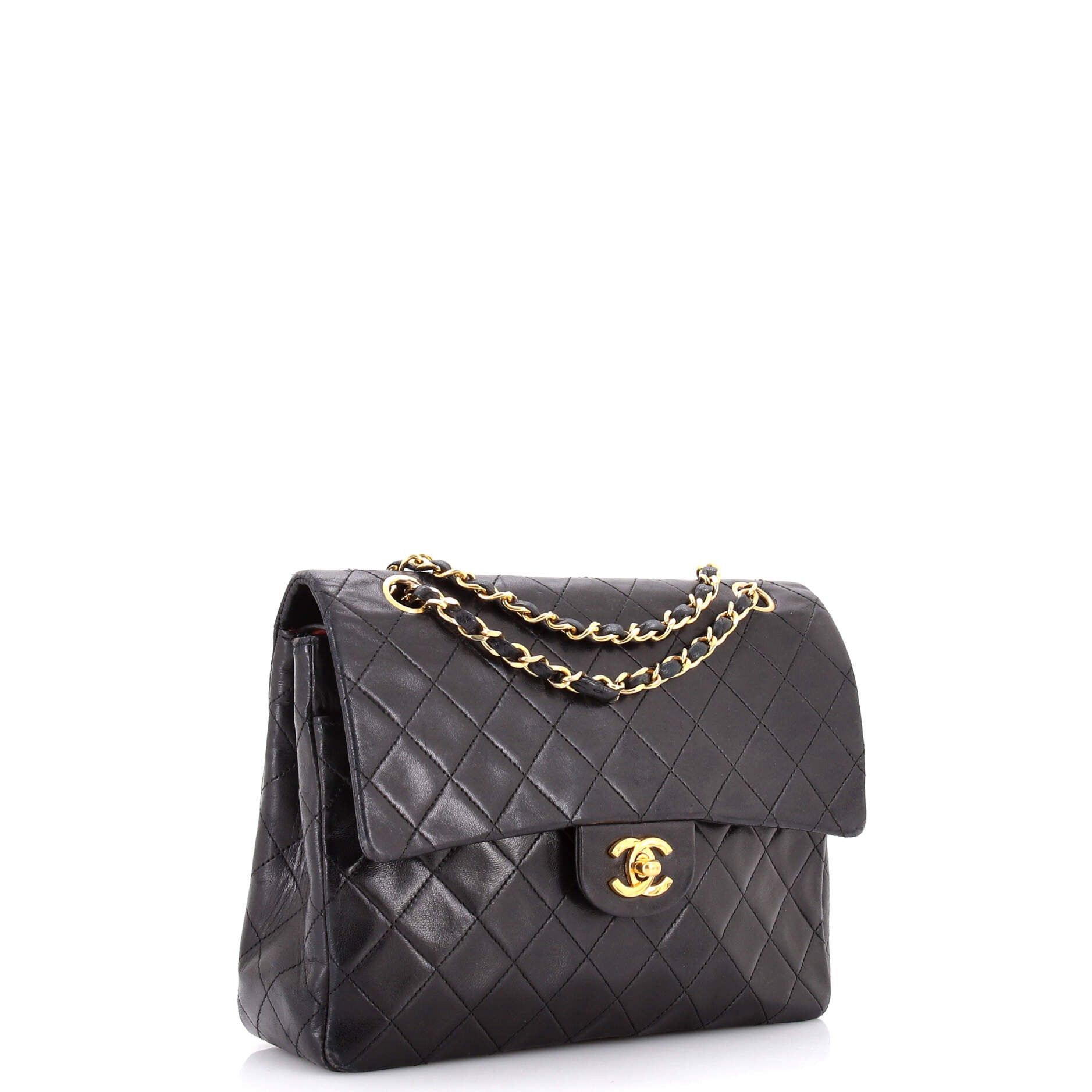 Chanel Vintage Square Classic Double Flap Bag Size ONE SIZE - 2 Thumbnail