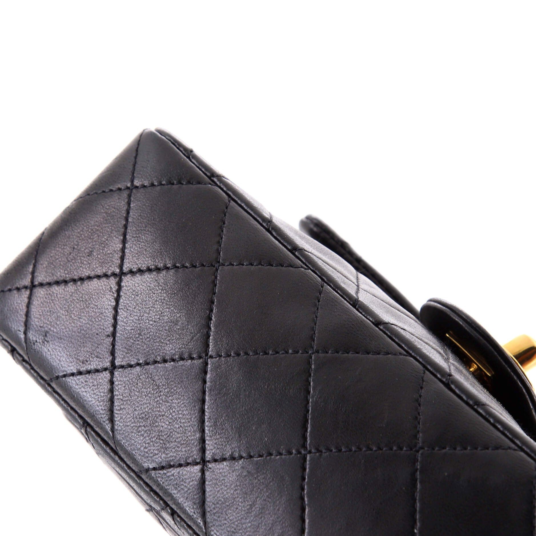 Chanel Vintage Square Classic Single Flap Bag Size ONE SIZE - 6 Thumbnail