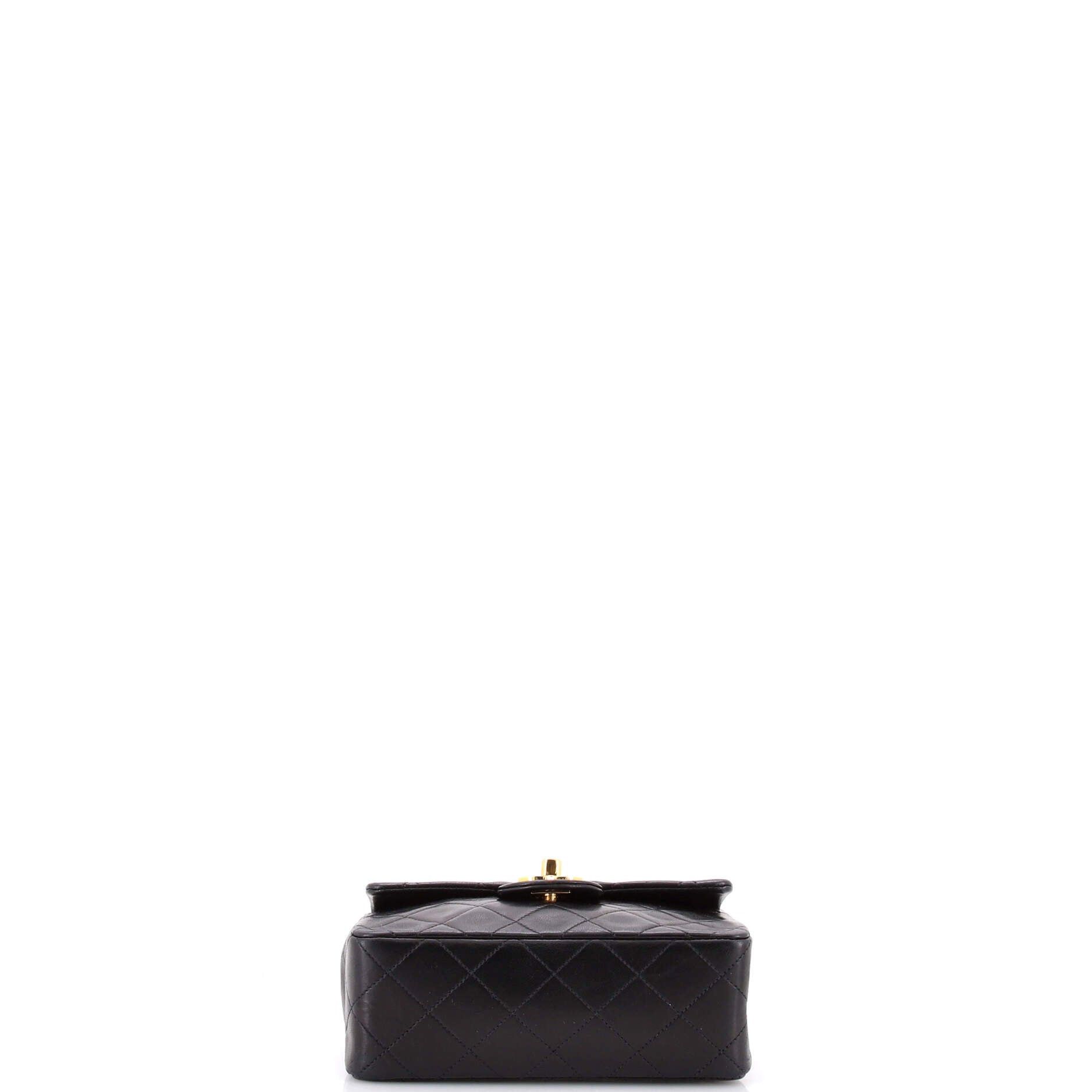 Chanel Vintage Square Classic Single Flap Bag Size ONE SIZE - 4 Thumbnail