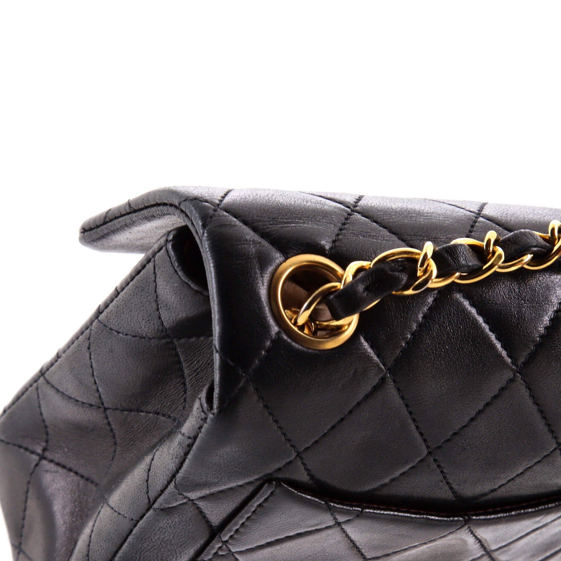 Chanel Vintage Square Classic Single Flap Bag Size ONE SIZE - 8 Thumbnail
