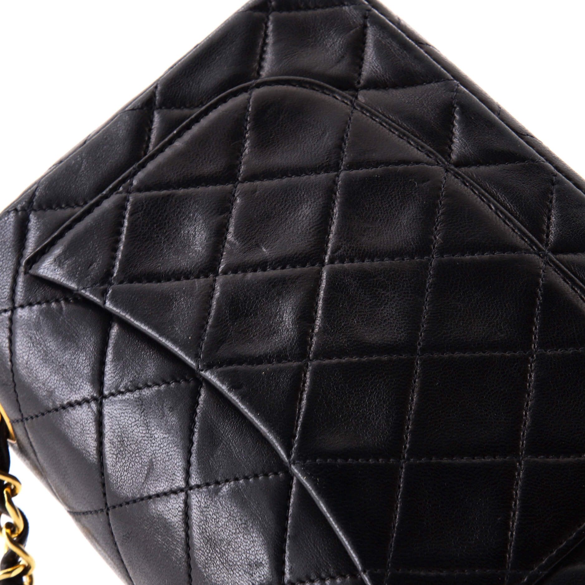 Chanel Vintage Square Classic Single Flap Bag Size ONE SIZE - 7 Thumbnail