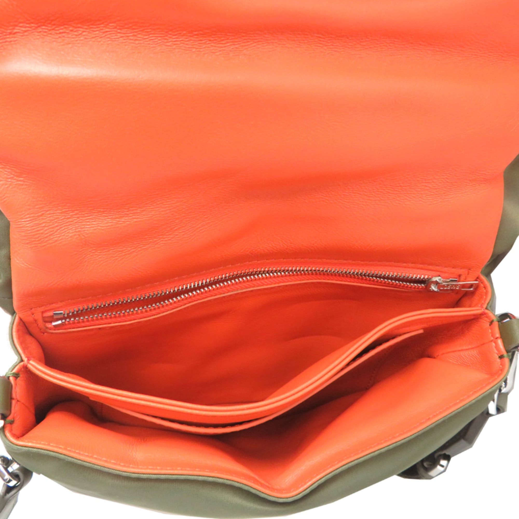 Loewe Loewe Goya Puffer Shoulder Bag for Women and Men, A896P41X04, Nylon, Khaki (Greenish) Size ONE SIZE - 5 Thumbnail