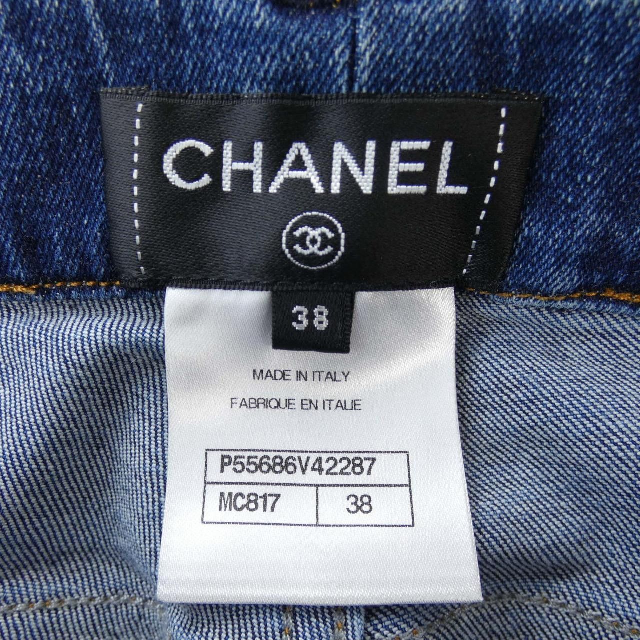 Chanel Chanel Chanel Jeans Textile Jeans P55686V42287 DUTY FREE for USA Size ONE SIZE - 4 Thumbnail