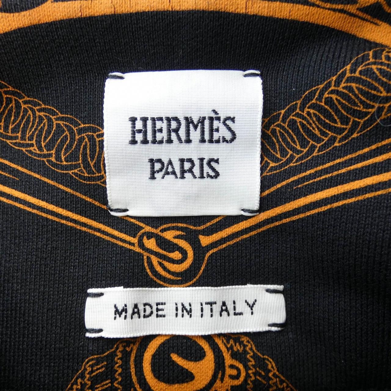 Hermes Hermes Hermes EPERON D'OR BANDANA Cotton Sweatshirt Textile Sweatshirts & Hoodies DUTY FREE for USA Size ONE SIZE - 4 Thumbnail