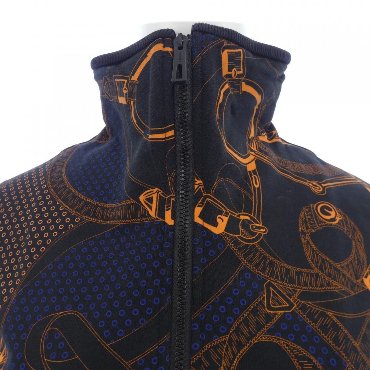 Hermes Hermes Hermes EPERON D'OR BANDANA Cotton Sweatshirt Textile Sweatshirts & Hoodies DUTY FREE for USA Size ONE SIZE - 6 Thumbnail