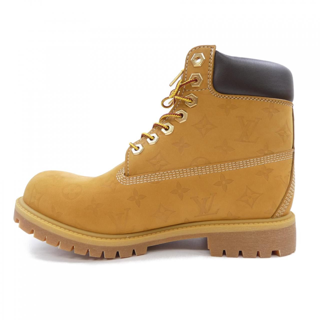 Louis Vuitton Louis Vuitton Louis Vuitton LV X Timberland Monogram Boots Leather Shoes DUTY FREE for USA Size ONE SIZE - 2 Thumbnail