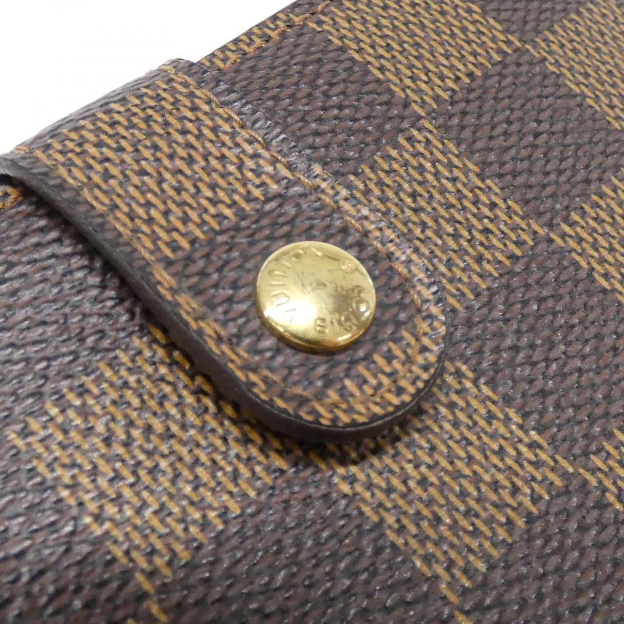 Louis Vuitton Louis Vuitton Louis Vuitton Damier bifold wallet Textile Short Wallet N61664 DUTY FREE for USA Size ONE SIZE - 4 Thumbnail