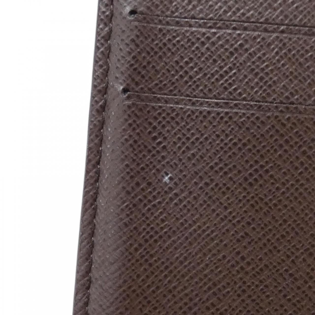 Louis Vuitton Louis Vuitton Louis Vuitton Damier bifold wallet Textile Short Wallet N61664 DUTY FREE for USA Size ONE SIZE - 7 Thumbnail