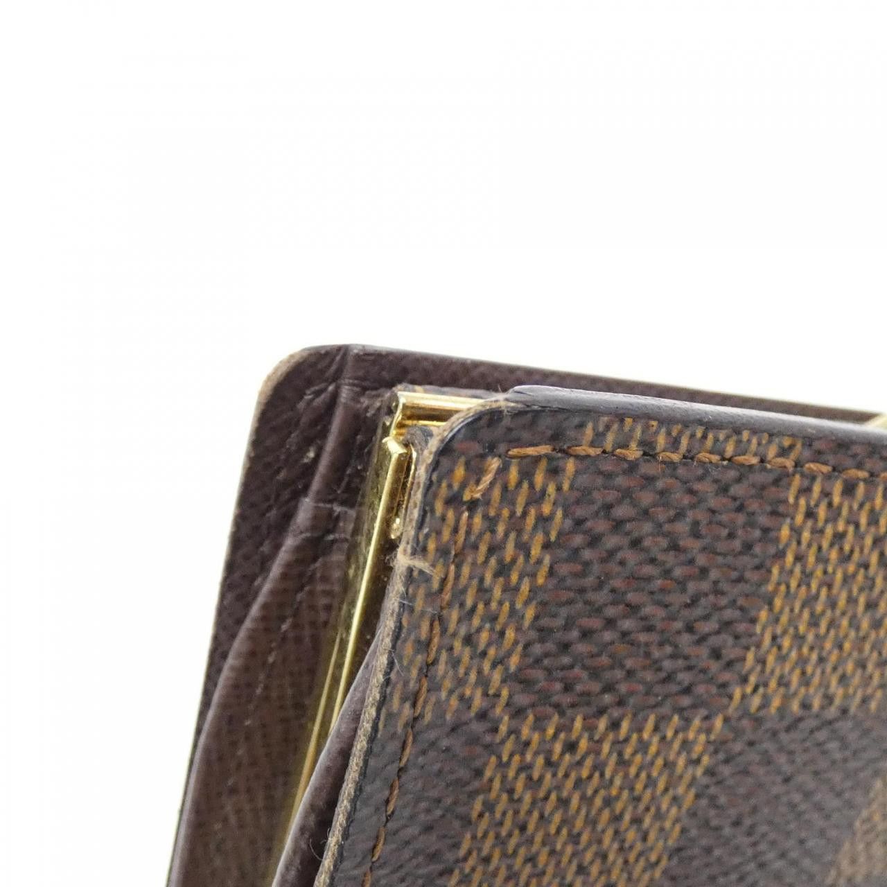 Louis Vuitton Louis Vuitton Louis Vuitton Damier bifold wallet Textile Short Wallet N61664 DUTY FREE for USA Size ONE SIZE - 3 Thumbnail
