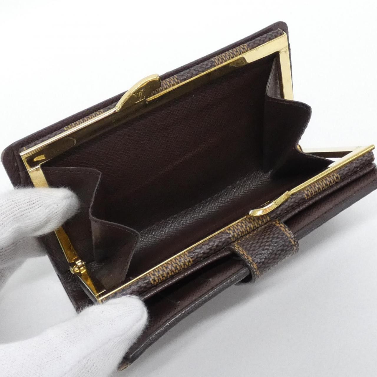 Louis Vuitton Louis Vuitton Louis Vuitton Damier bifold wallet Textile Short Wallet N61664 DUTY FREE for USA Size ONE SIZE - 8 Thumbnail