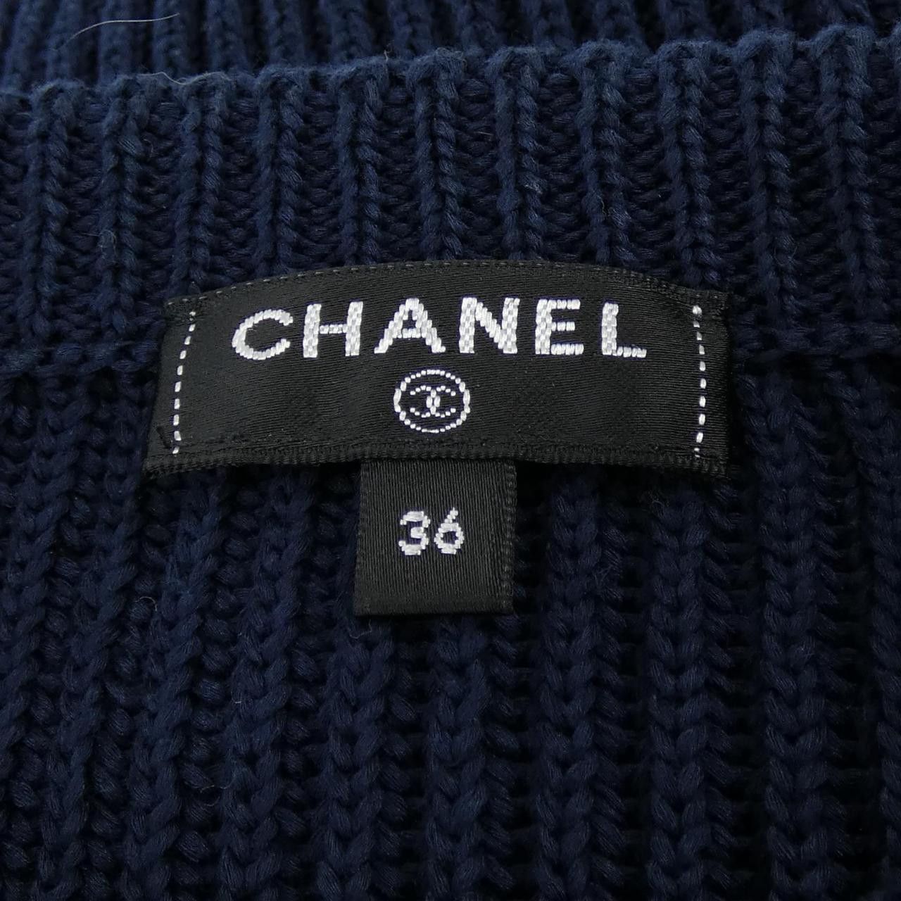 Chanel Chanel Chanel Knit Top Textile Tops P54086K07030 DUTY FREE for USA Size ONE SIZE - 5 Thumbnail