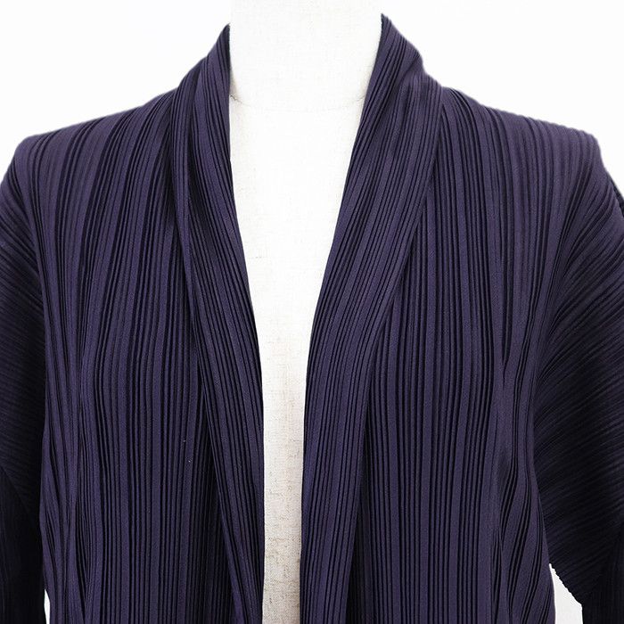 Other Other PLEATS PLEASE Pleated Cardigan Textile Tops DUTY FREE for USA Size ONE SIZE - 2 Thumbnail