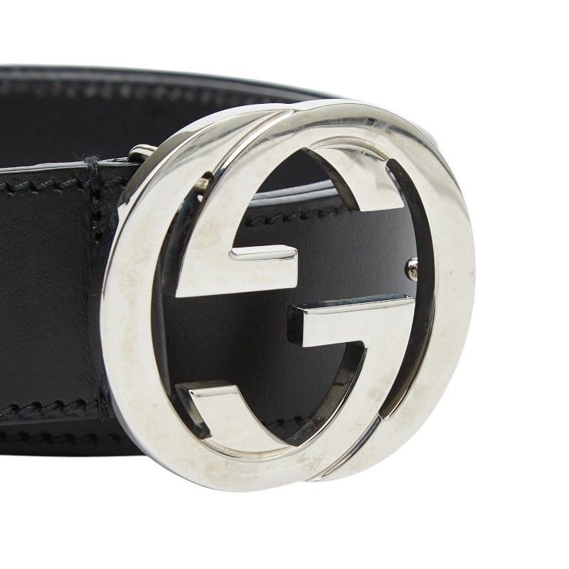 Gucci Gucci Interlocking G Leather Belt Leather Belt 114876  display picture 1