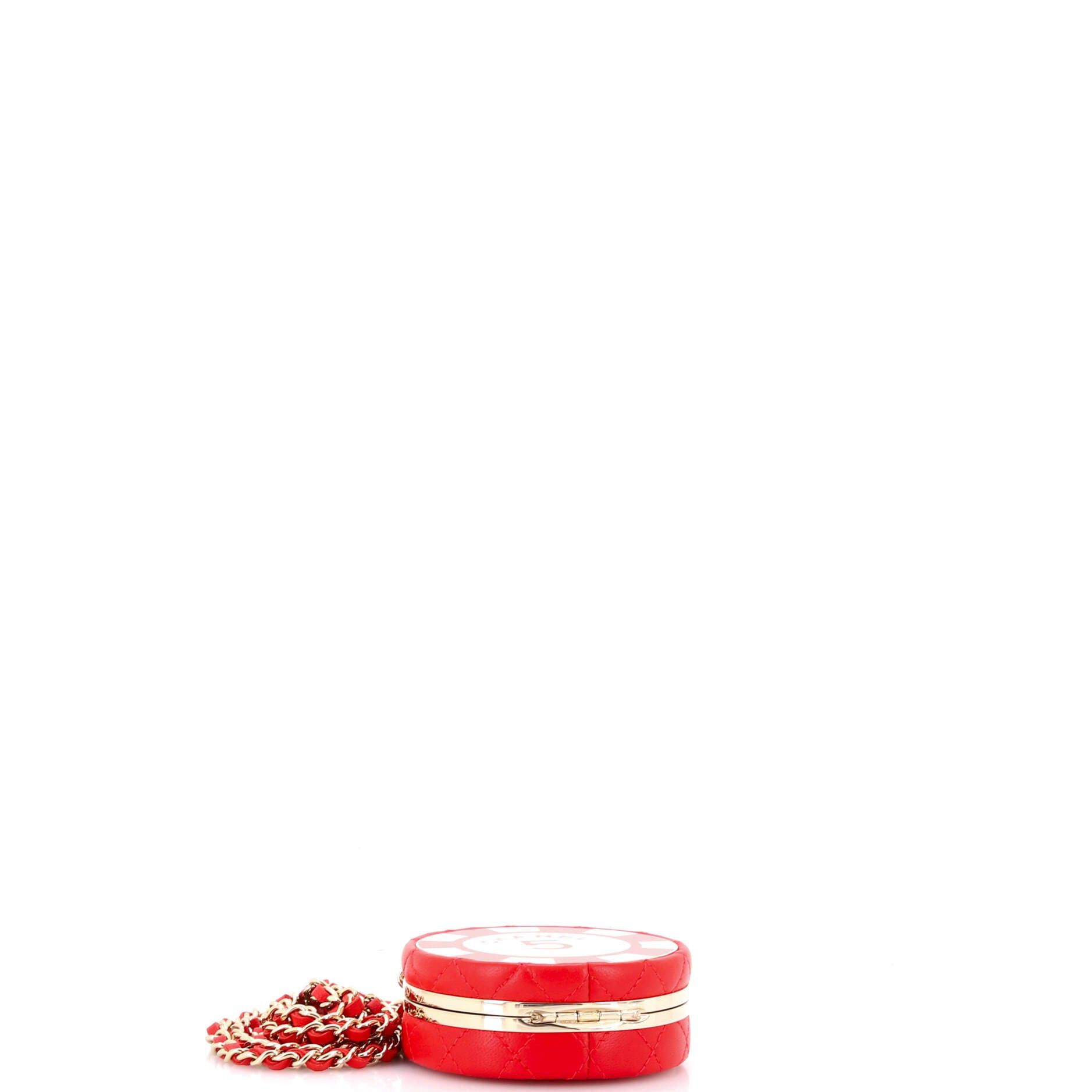 Chanel Poker Chip Clutch With Chain Size ONE SIZE - 4 Thumbnail