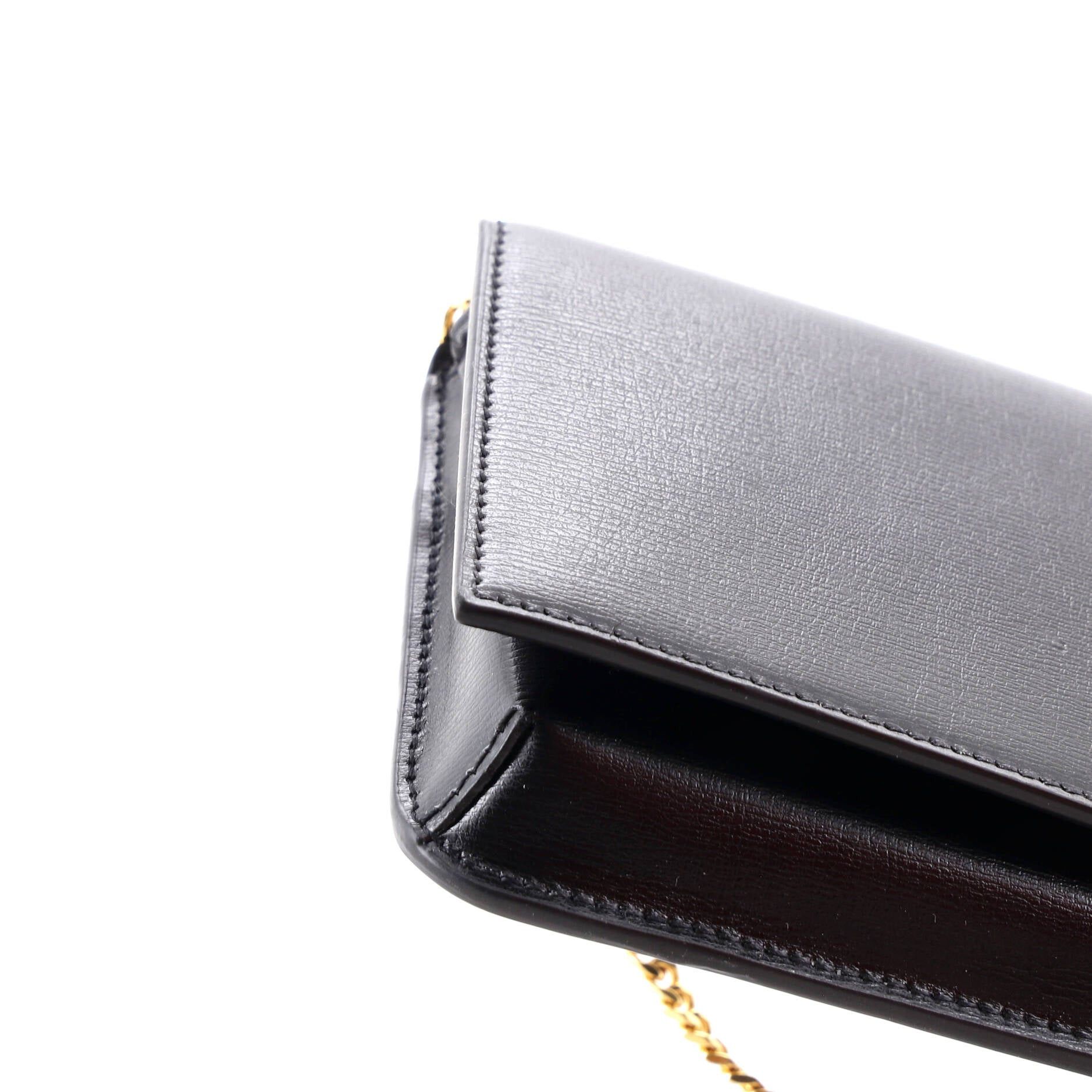 Saint Laurent Paris Classic Monogram Phone Holder Shoulder Bag Size ONE SIZE - 7 Thumbnail