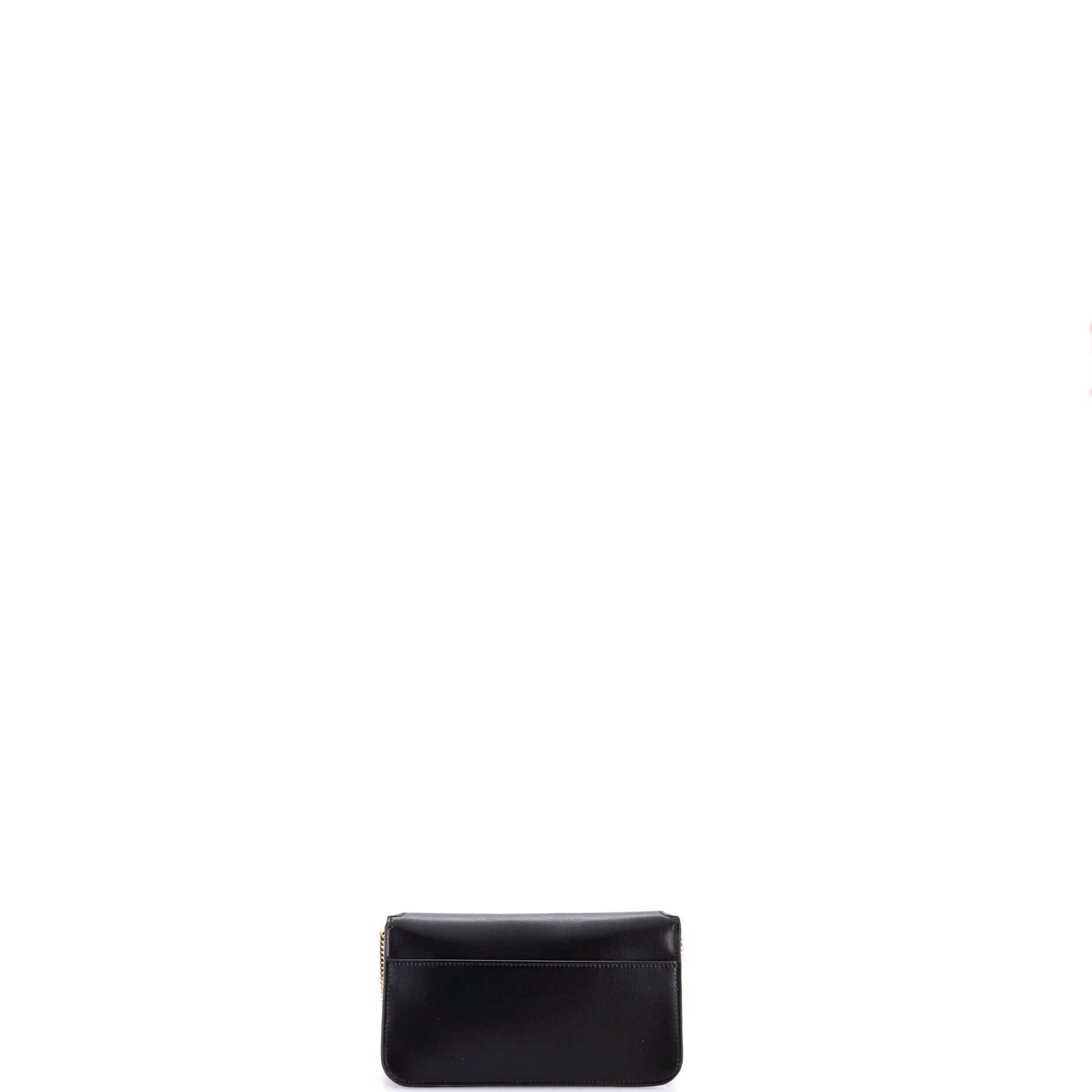 Saint Laurent Paris Classic Monogram Phone Holder Shoulder Bag Size ONE SIZE - 3 Thumbnail