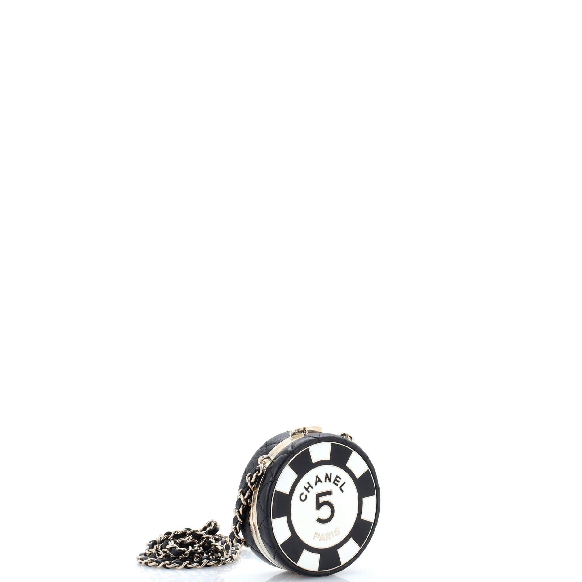 Chanel Poker Chip Clutch With Chain Size ONE SIZE - 2 Thumbnail