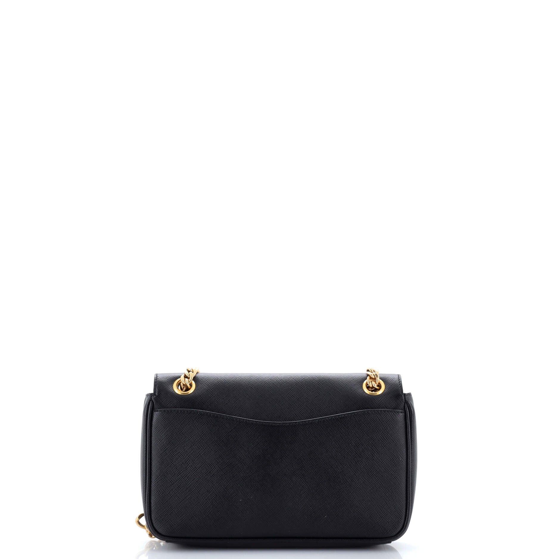 Prada Pattina Flap Shoulder Bag Size ONE SIZE - 3 Thumbnail