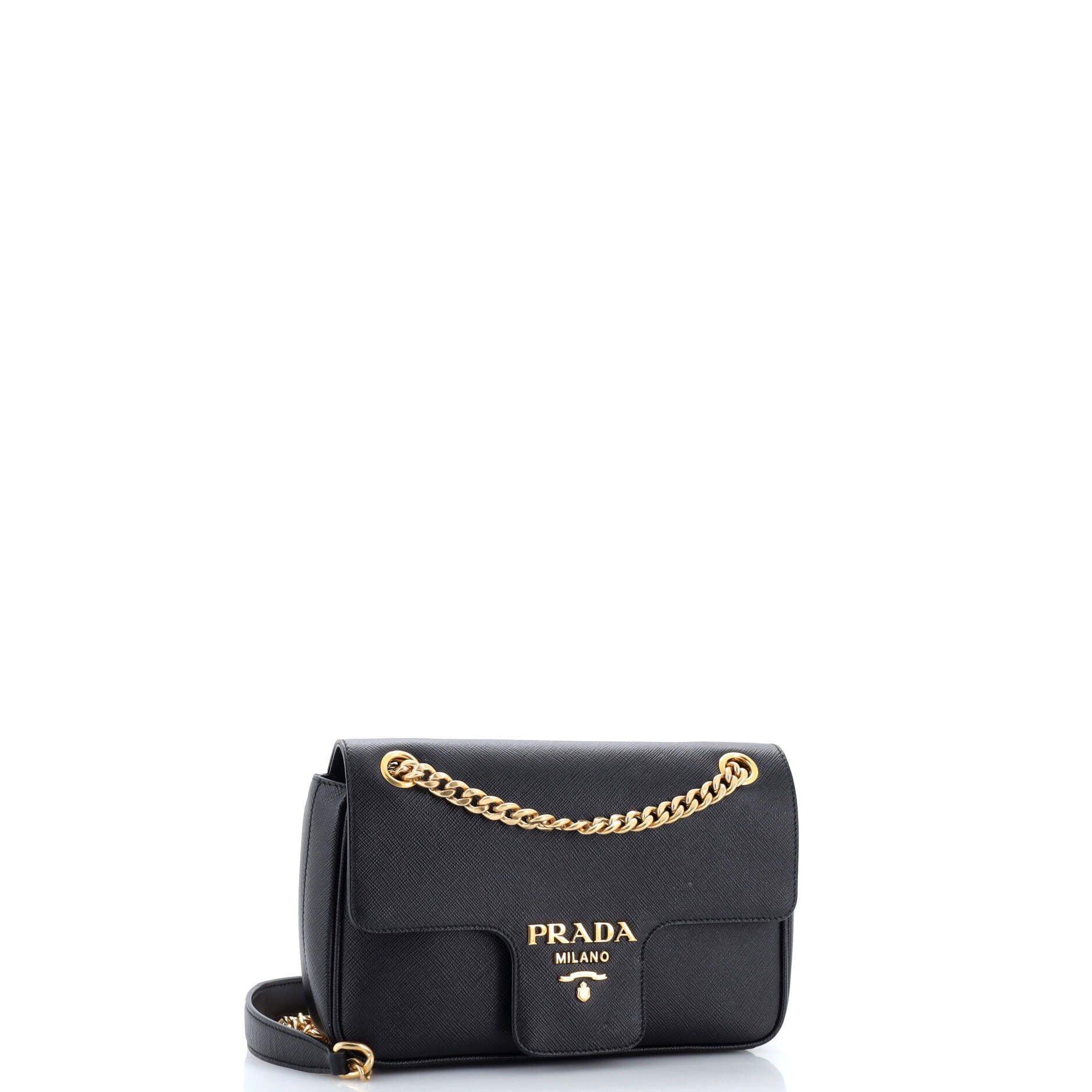Prada Pattina Flap Shoulder Bag Size ONE SIZE - 2 Thumbnail