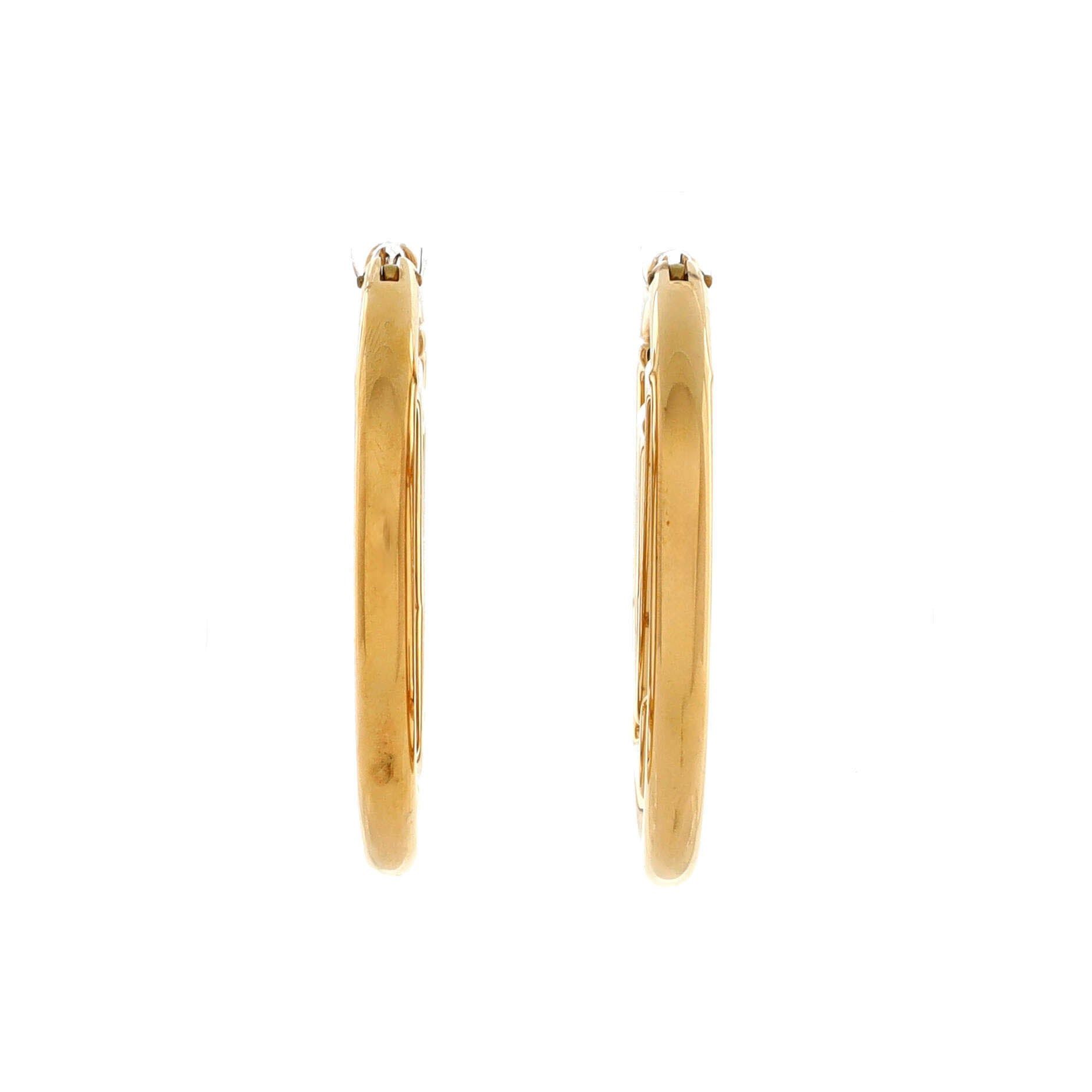 Louis Vuitton Louise Hoop Earrings Size ONE SIZE - 2 Thumbnail