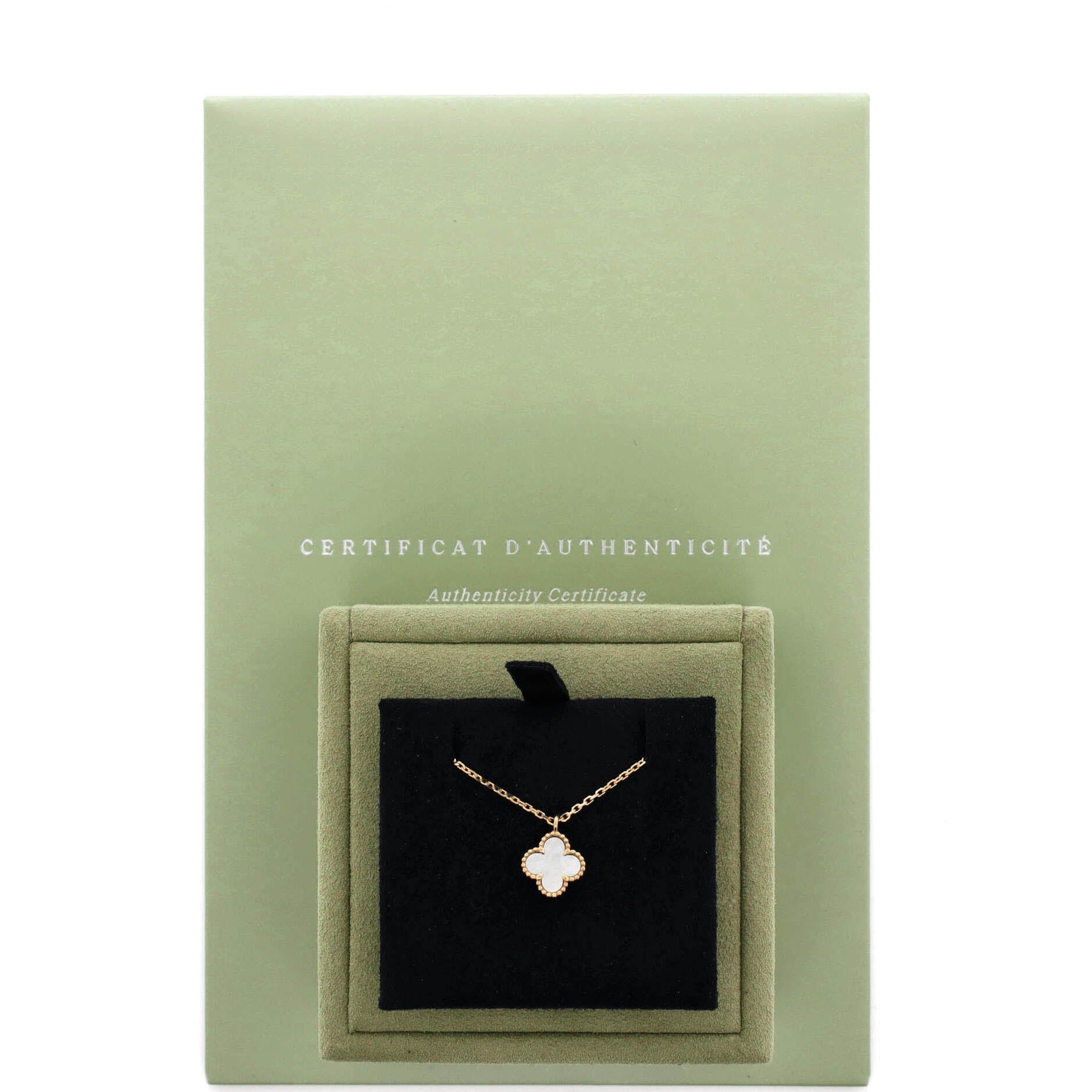 Van Cleef & Arpels Sweet Alhambra Pendant Necklace Size ONE SIZE - 2 Thumbnail