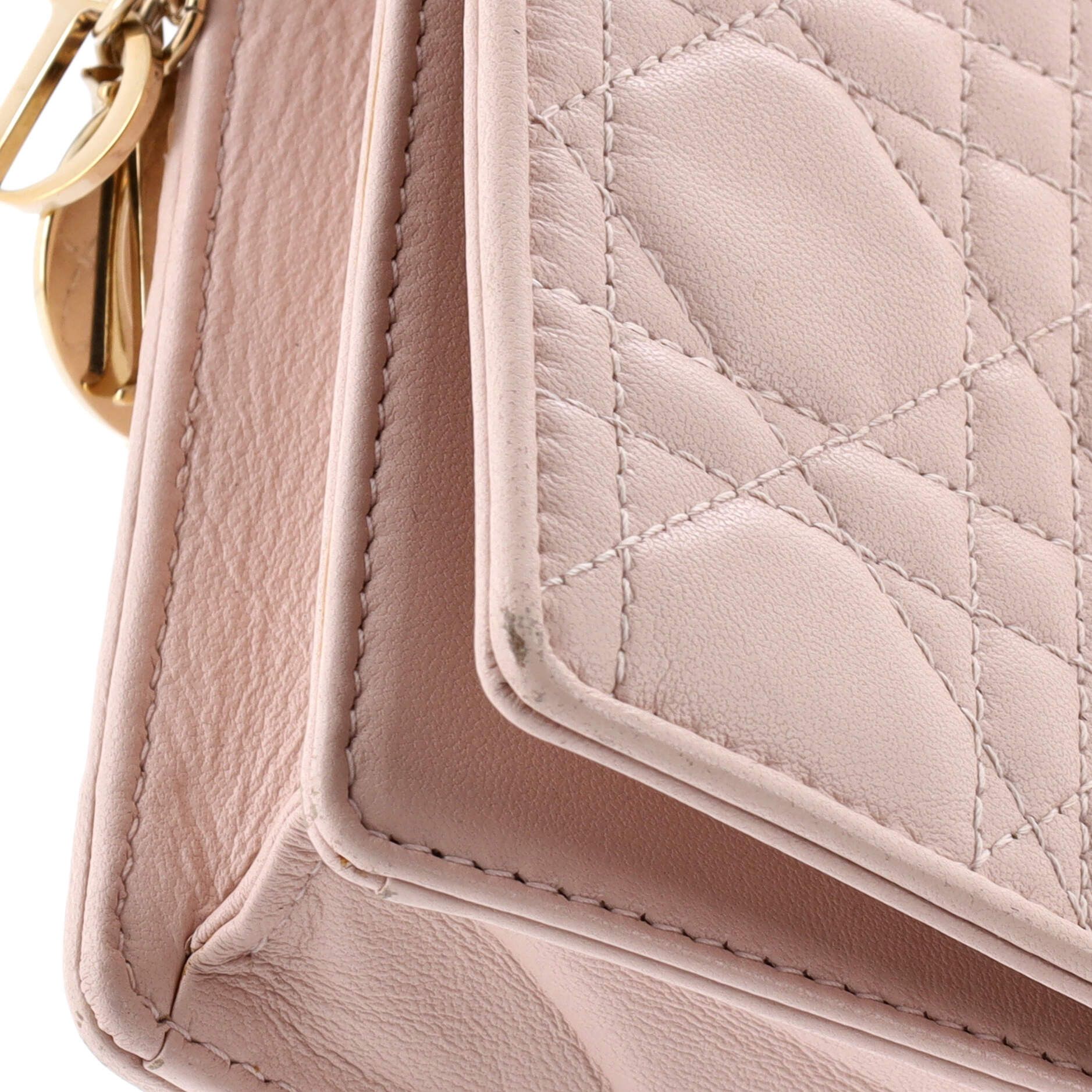 Dior Lady Dior Chain Pouch Size ONE SIZE - 7 Thumbnail