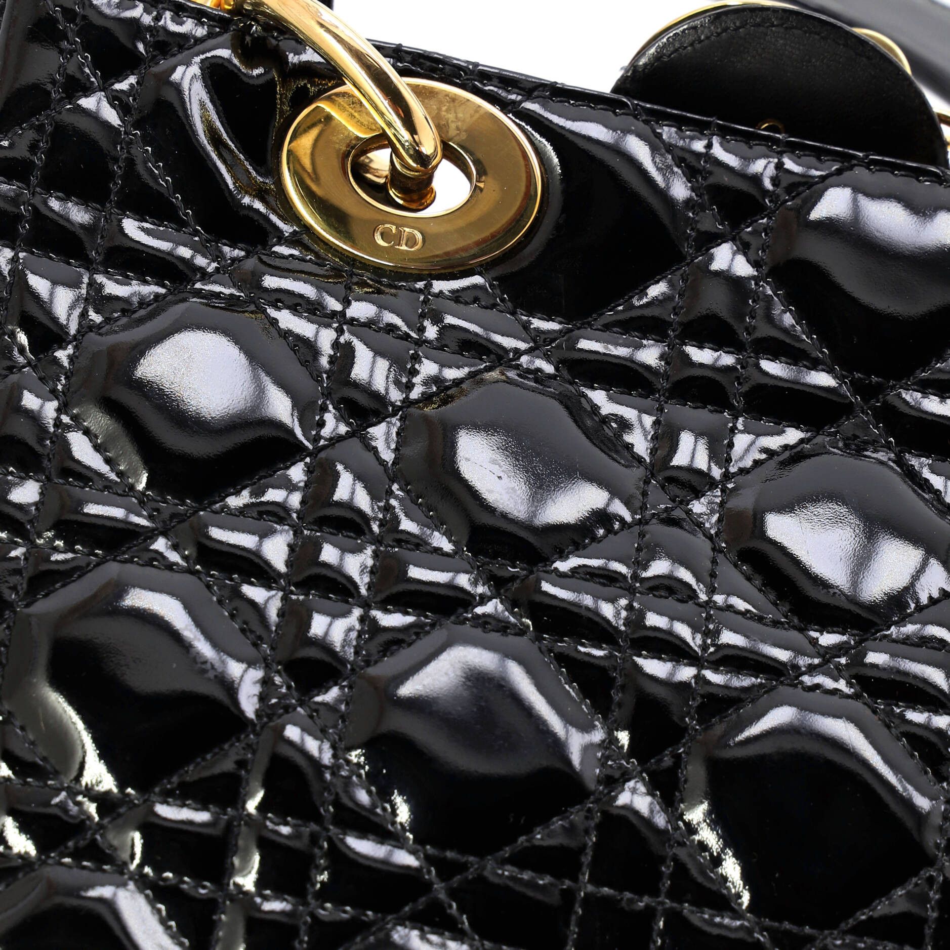 Dior Vintage Lady Dior Bag Size ONE SIZE - 7 Thumbnail