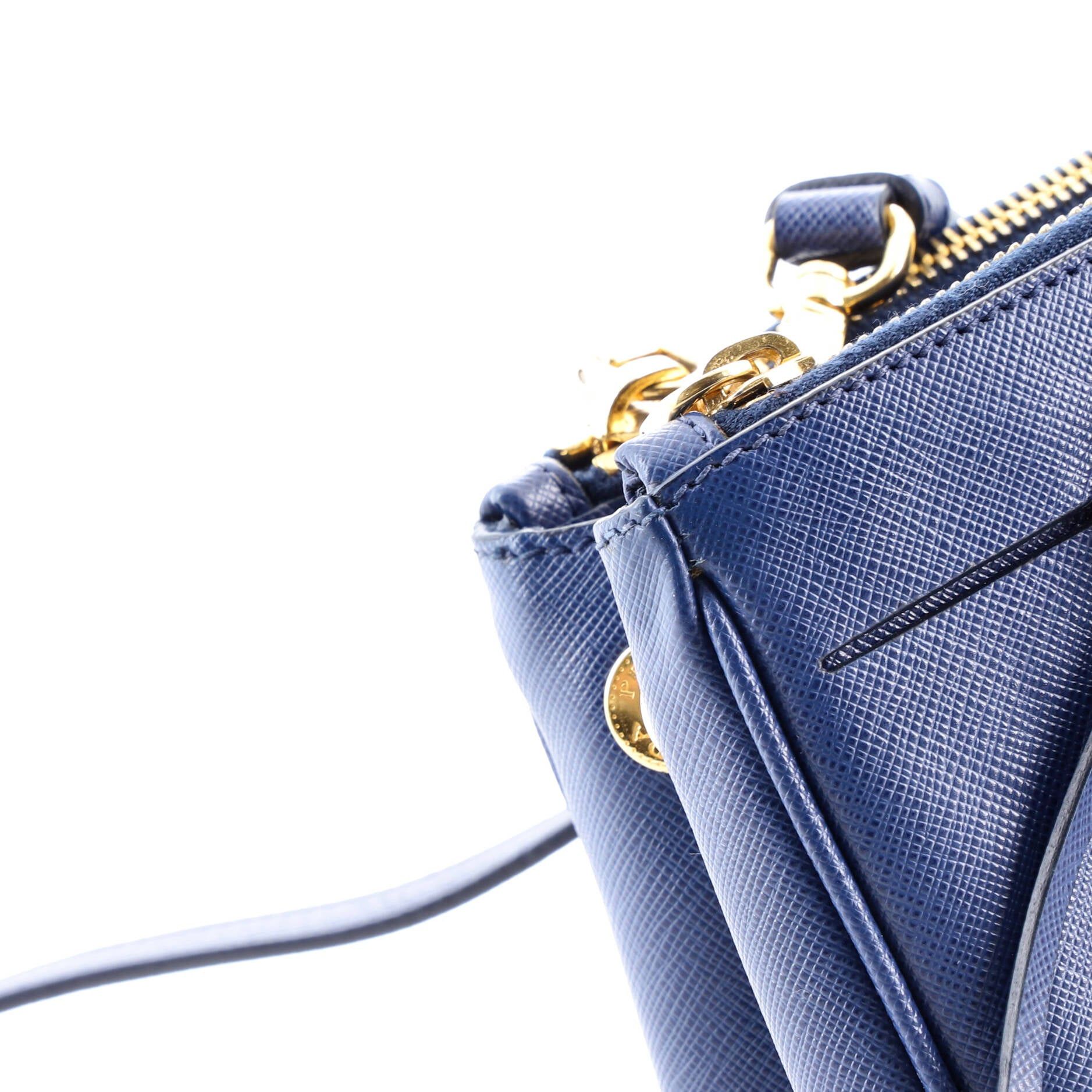 Prada Double Zip Lux Tote Size ONE SIZE - 7 Thumbnail