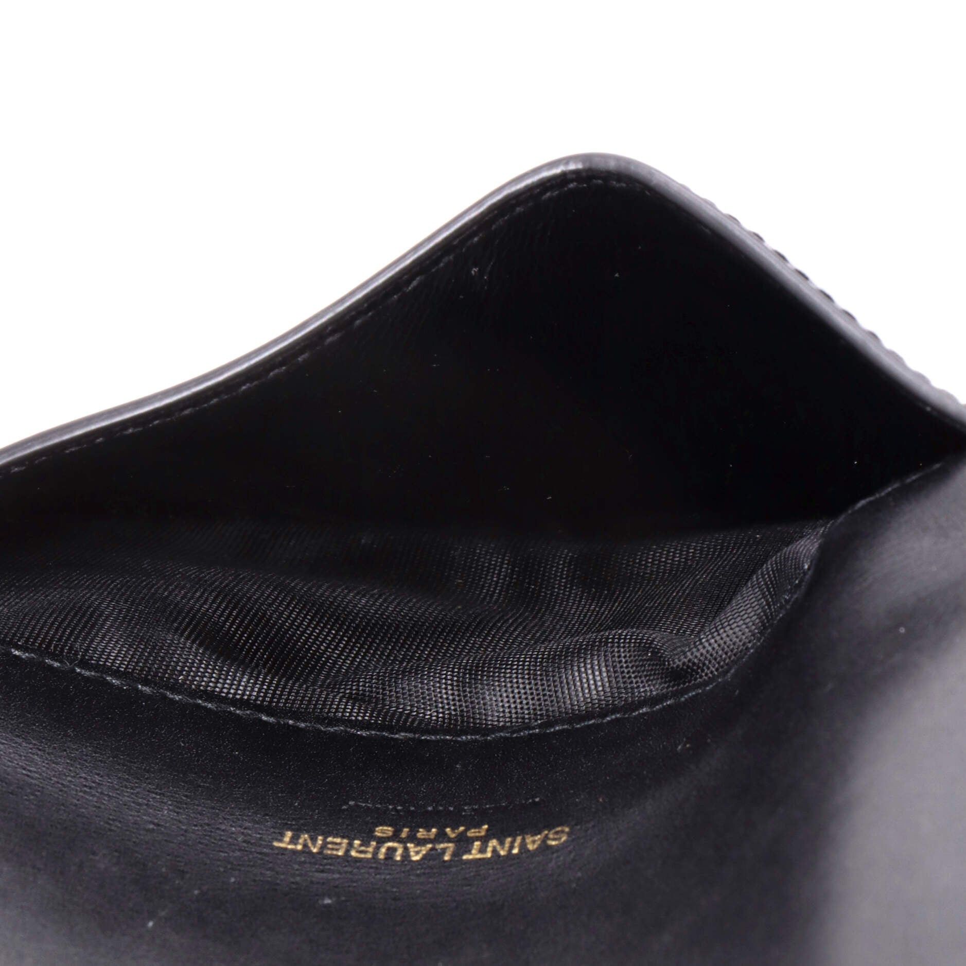 Saint Laurent Paris Bicolor Monogram Wallet Size ONE SIZE - 5 Thumbnail