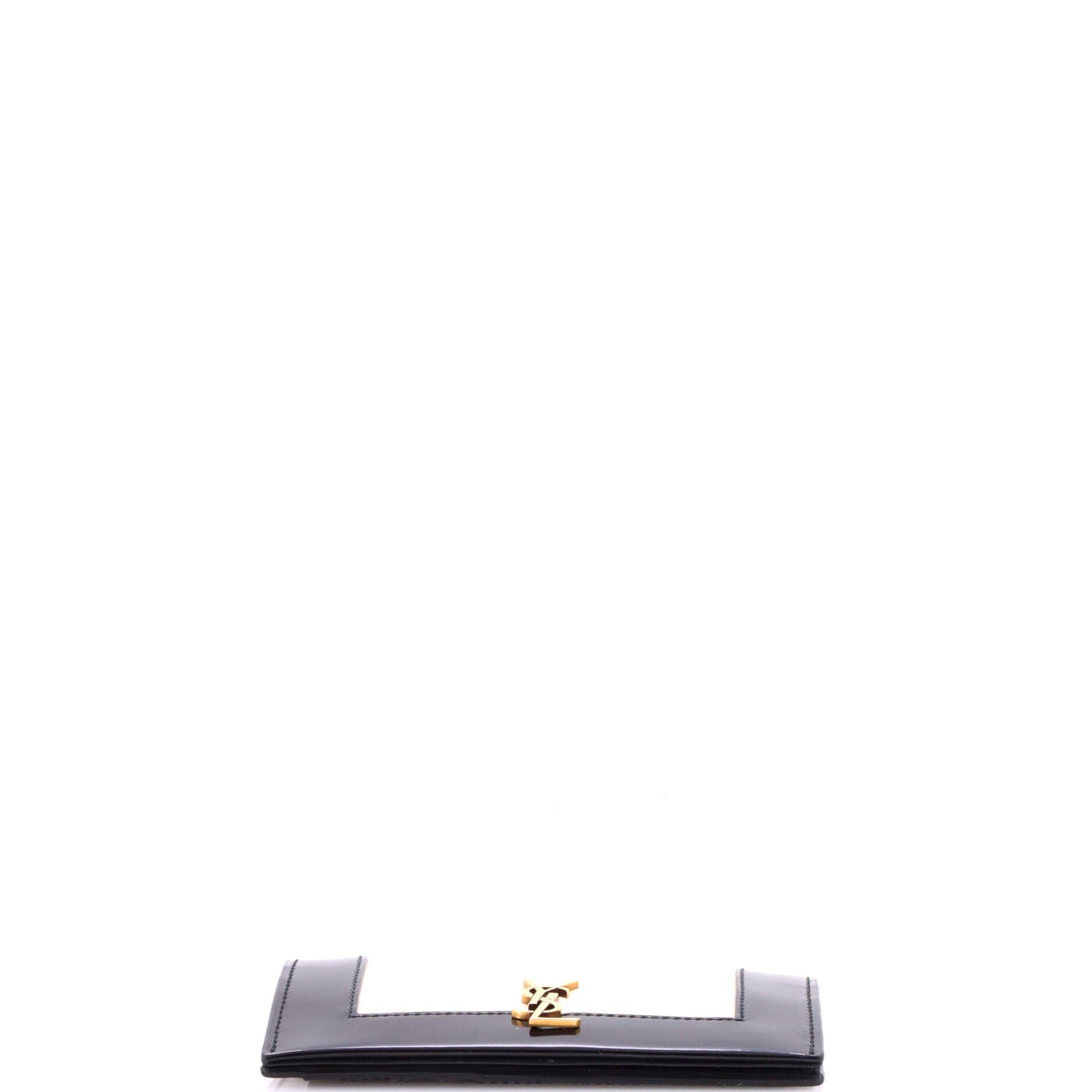 Saint Laurent Paris Bicolor Monogram Wallet Size ONE SIZE - 4 Thumbnail