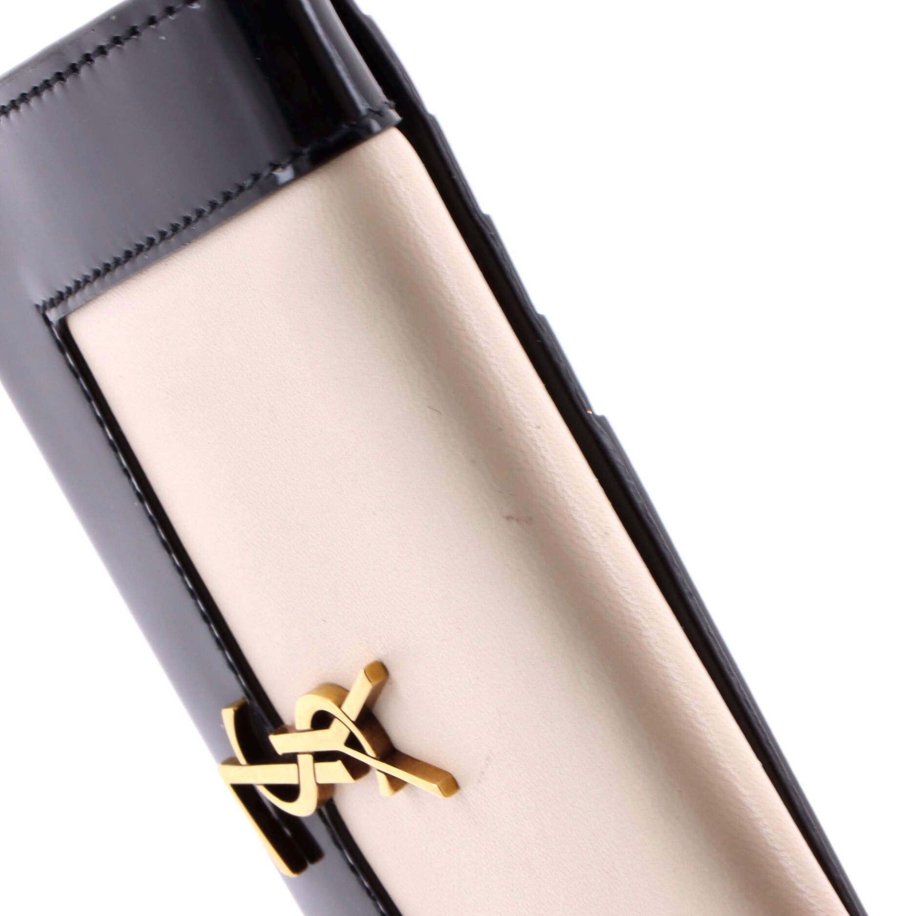 Saint Laurent Paris Bicolor Monogram Wallet Size ONE SIZE - 7 Thumbnail