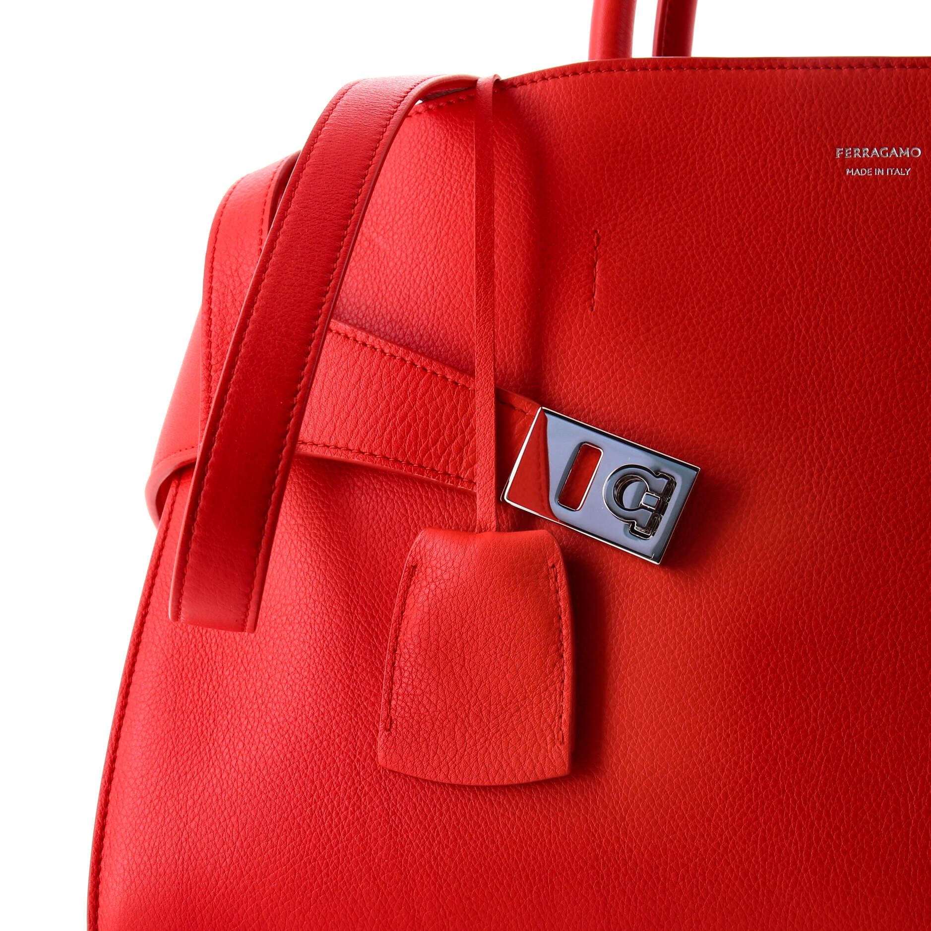 Salvatore Ferragamo Hug Top Handle Bag Size ONE SIZE - 6 Thumbnail