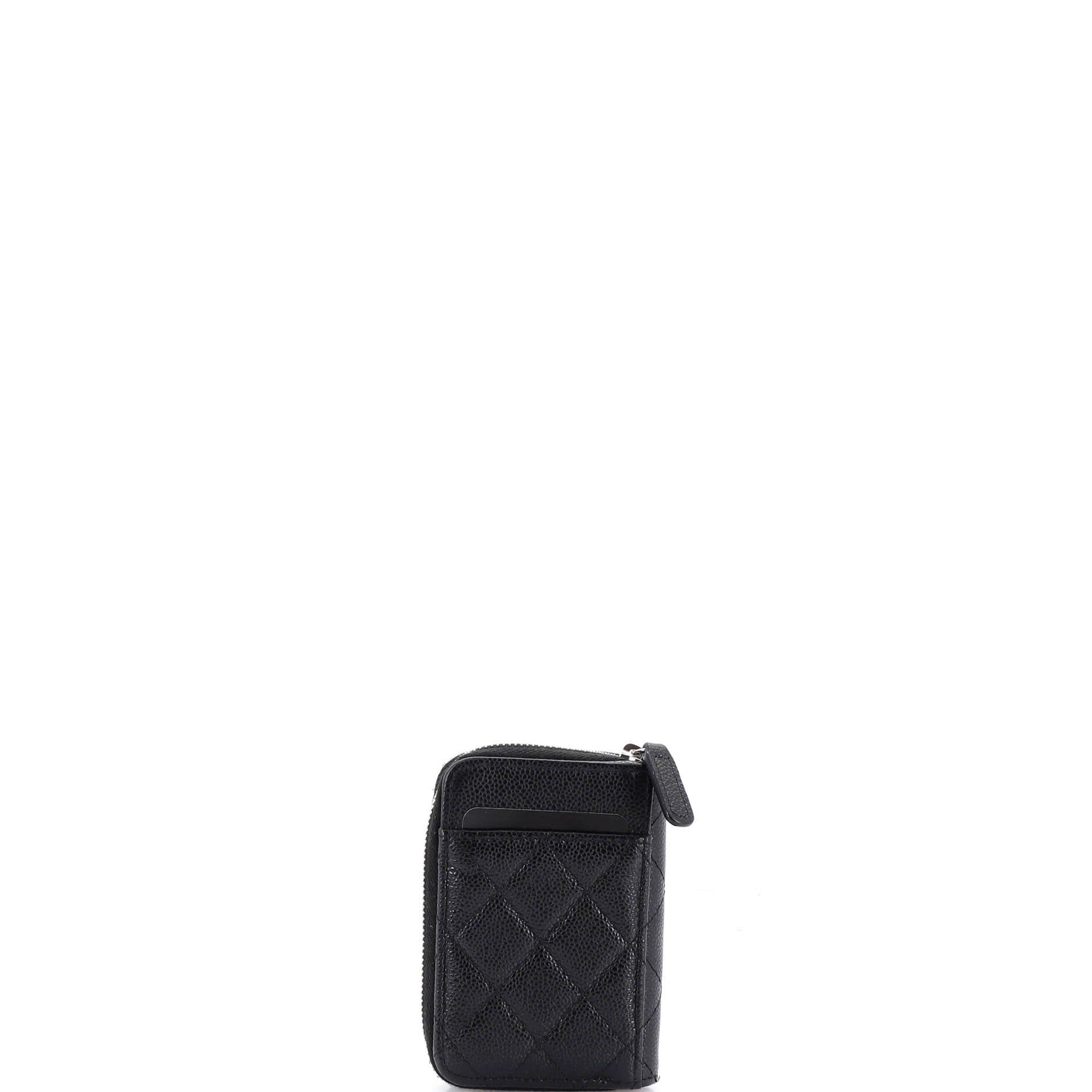 Chanel CC Card Holder Zip Coin Purse Size ONE SIZE - 4 Thumbnail