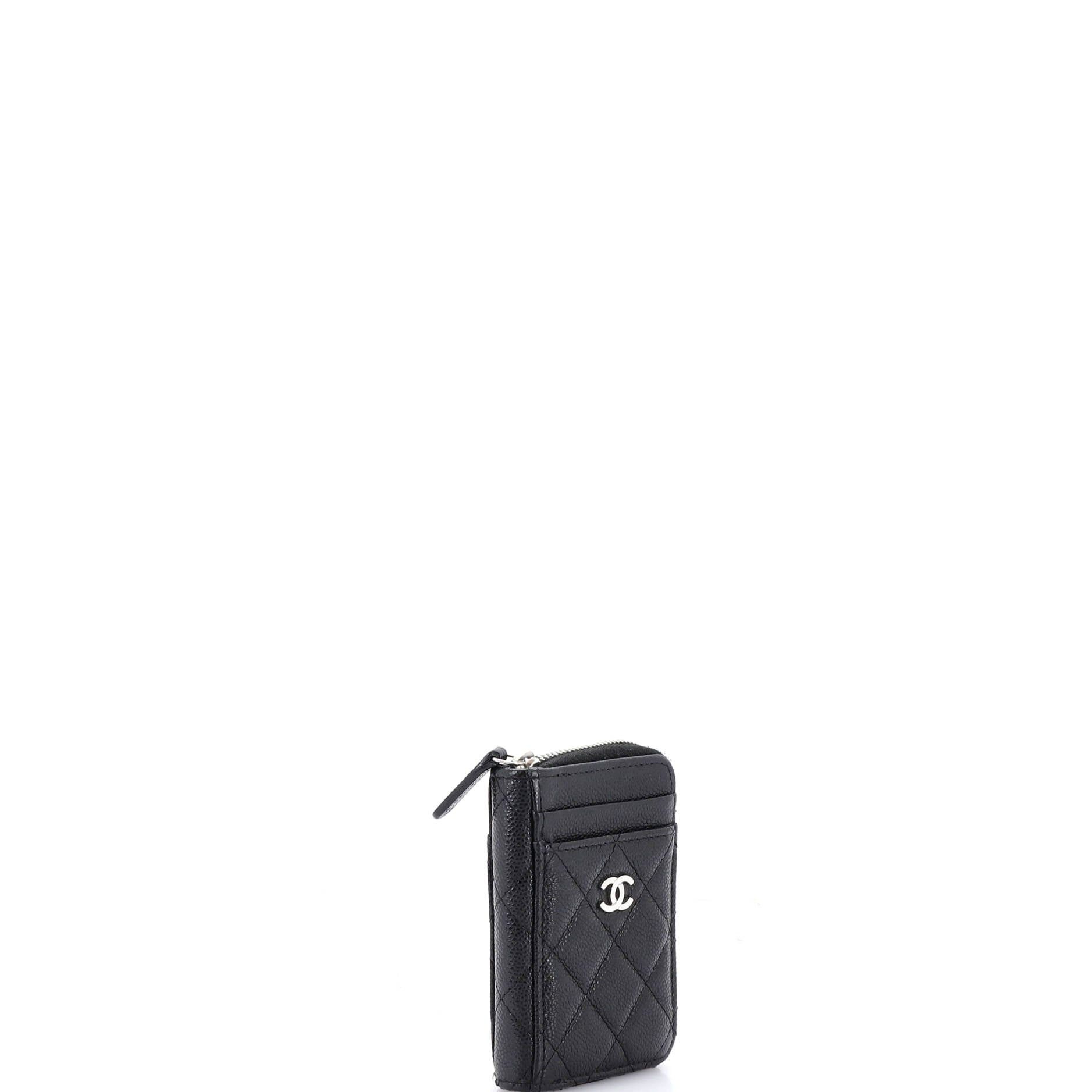 Chanel CC Card Holder Zip Coin Purse Size ONE SIZE - 3 Thumbnail