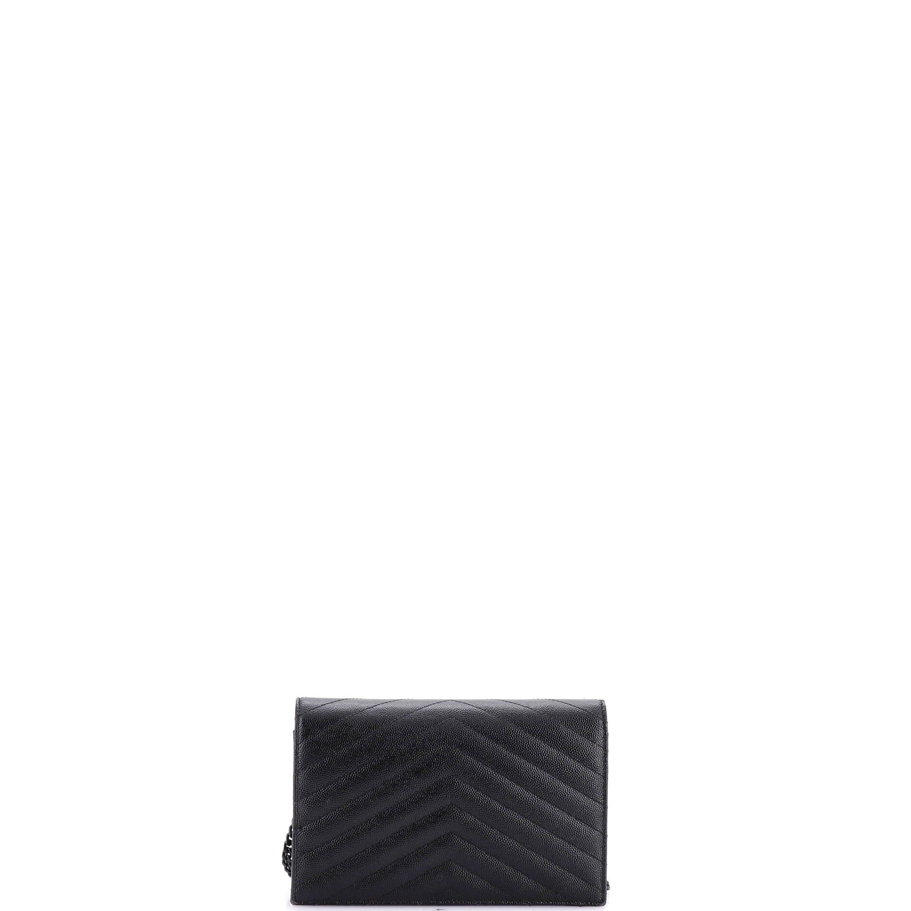 Saint Laurent Paris Classic Monogram Wallet on Chain Size ONE SIZE - 3 Thumbnail