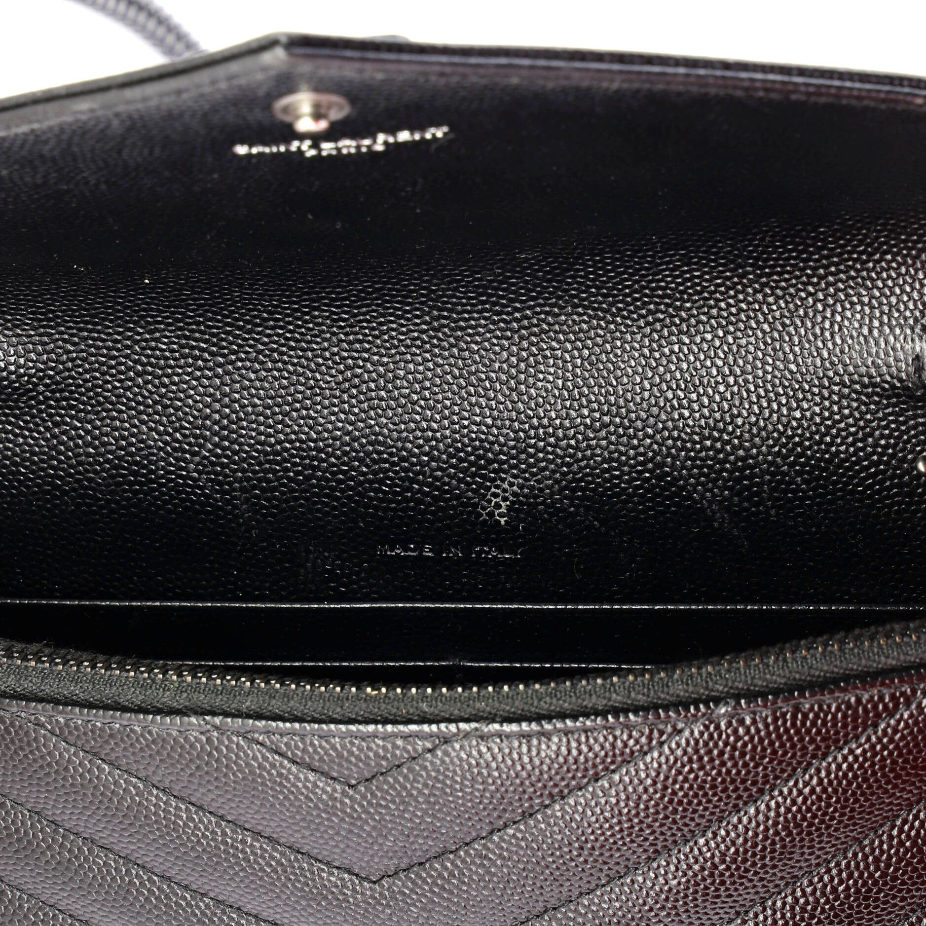 Saint Laurent Paris Classic Monogram Wallet on Chain Size ONE SIZE - 6 Thumbnail