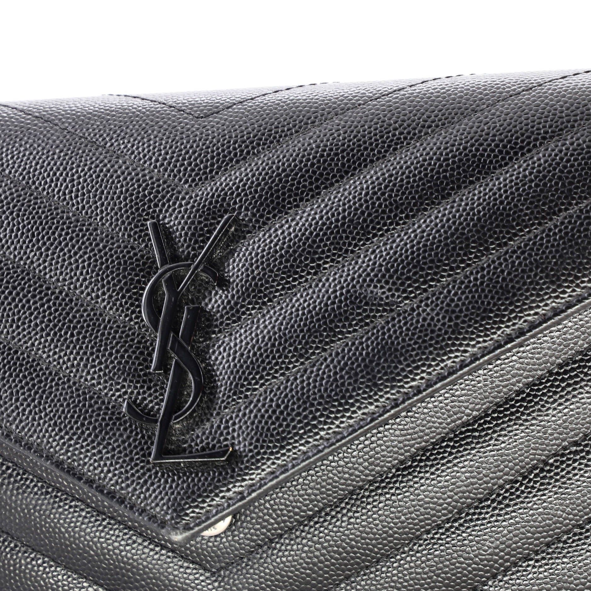 Saint Laurent Paris Classic Monogram Wallet on Chain Size ONE SIZE - 7 Thumbnail