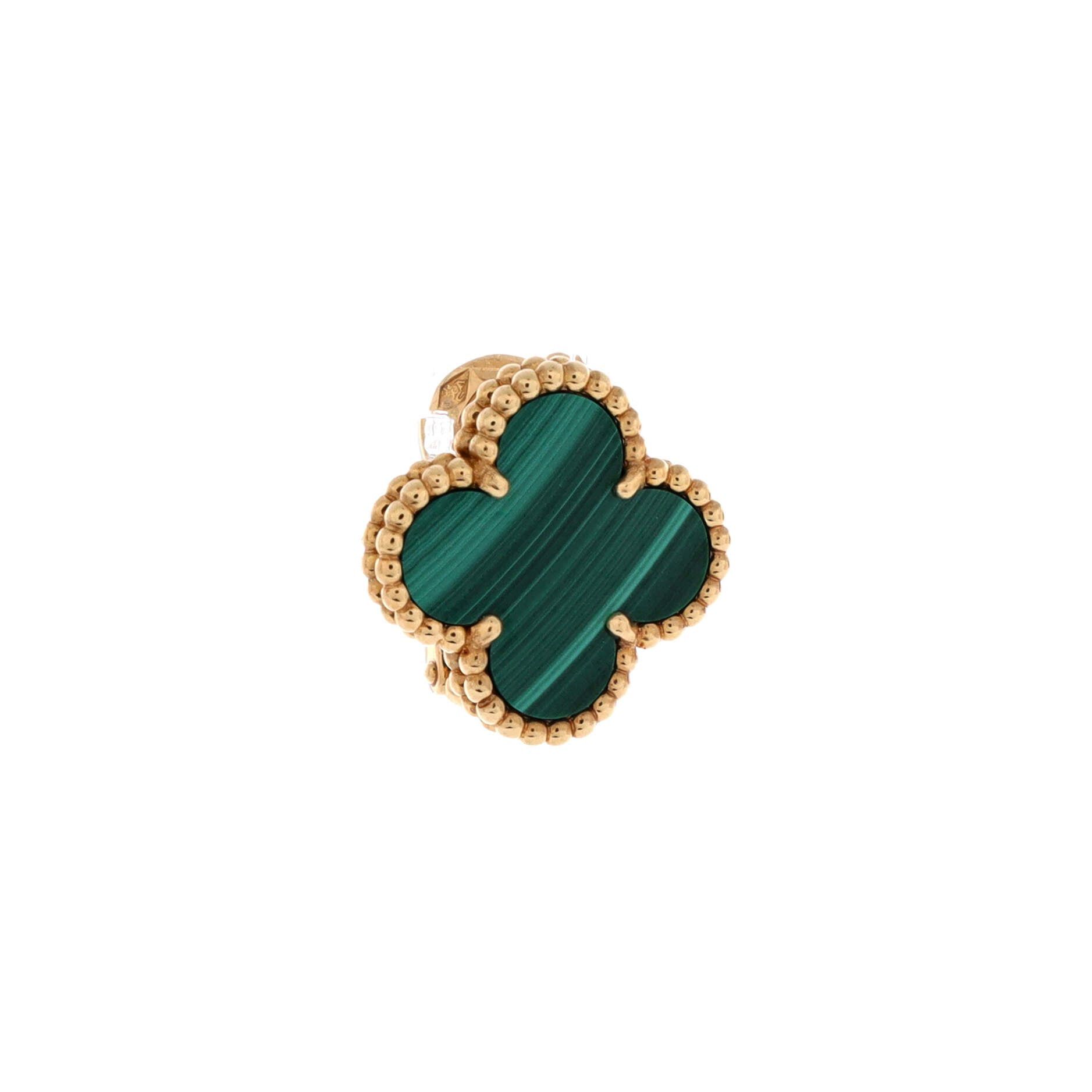 Van Cleef & Arpels Vintage Alhambra Earrings Size ONE SIZE - 3 Thumbnail