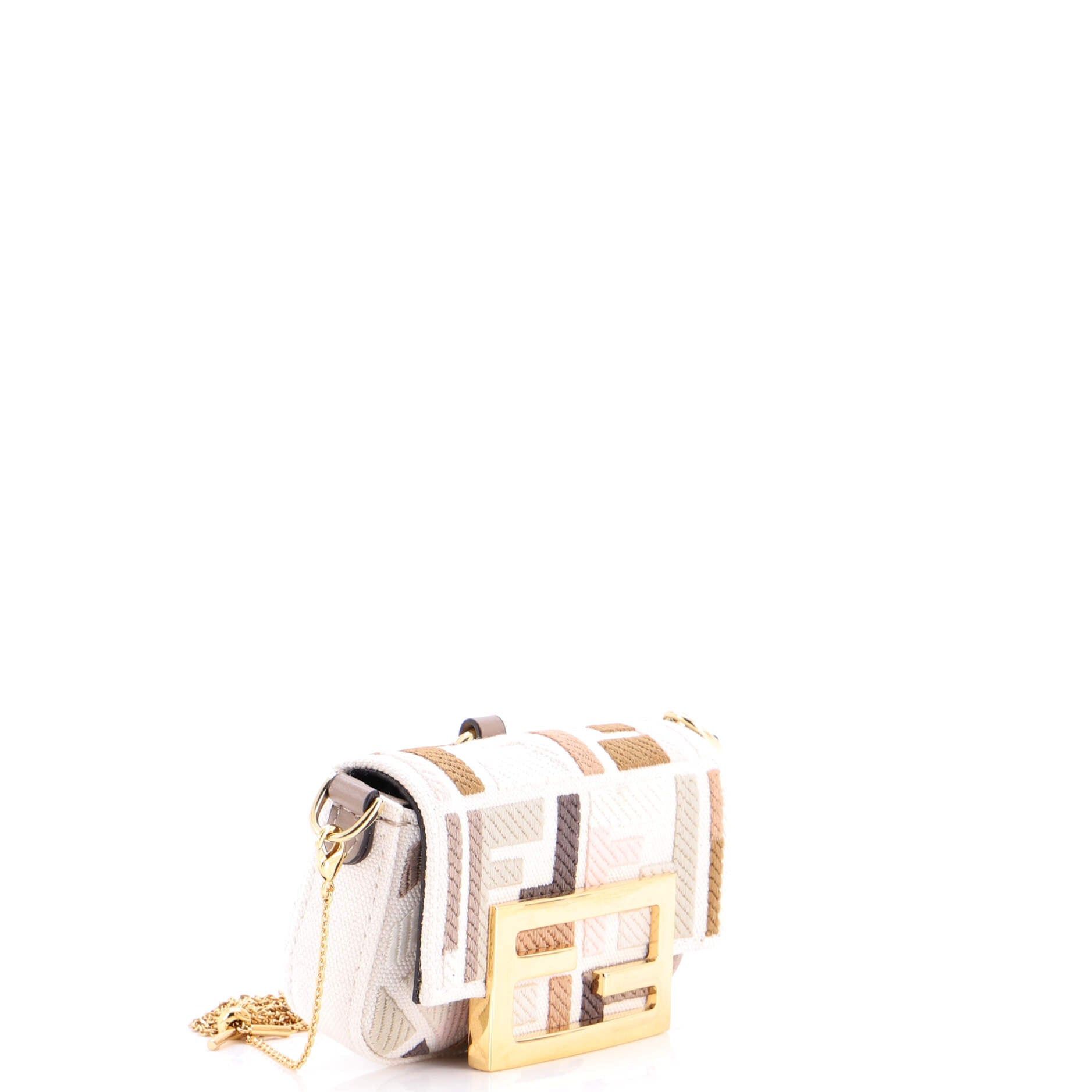 Fendi Chain Baguette Charm Bag Size ONE SIZE - 2 Thumbnail