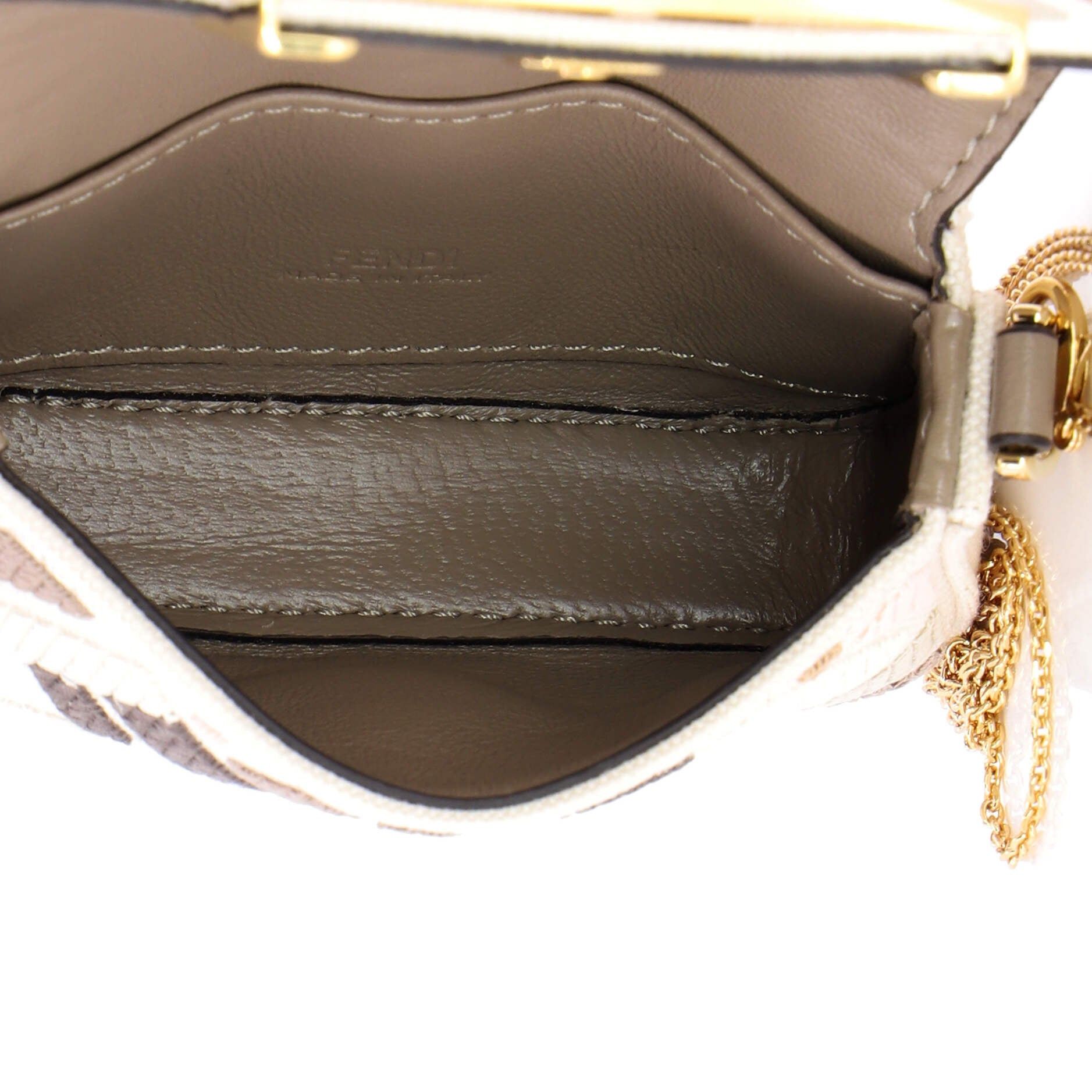 Fendi Chain Baguette Charm Bag Size ONE SIZE - 5 Thumbnail